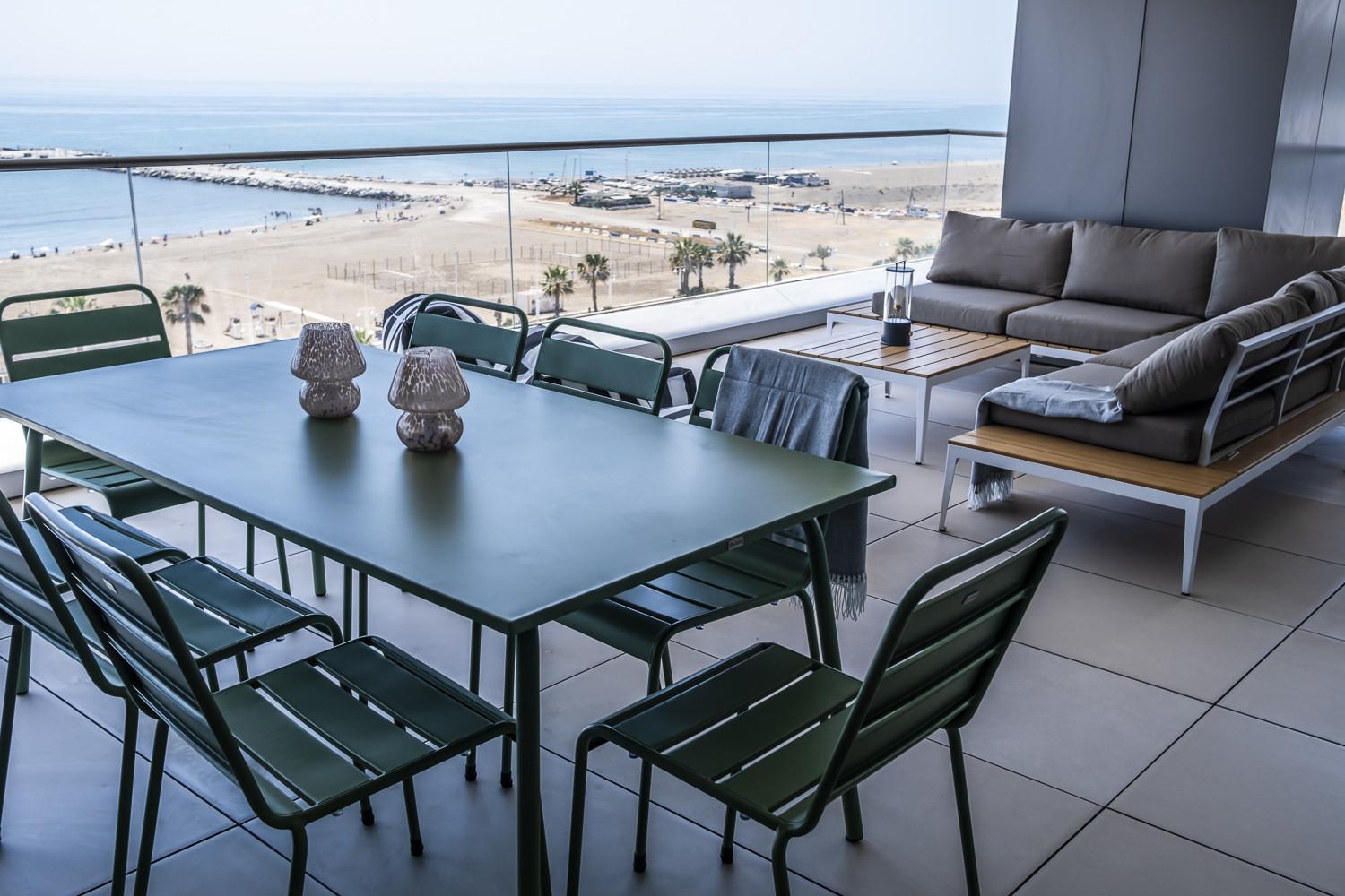 Apartment -malagasunapts-tower Living Sea Views Pool Gym Park *