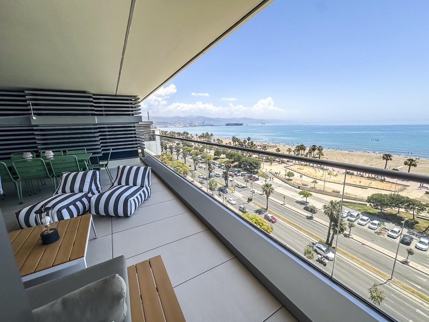 -malagasunapts-tower Living Sea Views Pool Gym Park Apartment *
