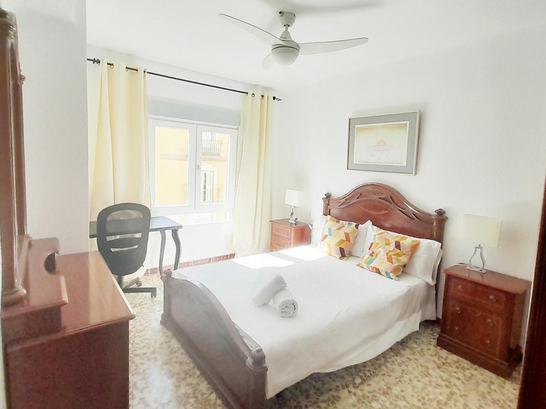 Apartment En El Centro Amplio Y Confortable Malaga