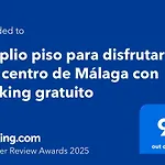 Amplio y luminoso piso para disfrutar del centro de Málaga