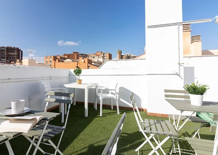 Malaga Center Flat. Carmen City Center Roof-Terrace Boutique