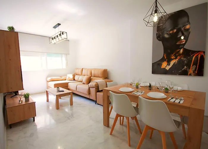 Ave Huelin 3Rooms - Alojamiento Con Parking Y Ac