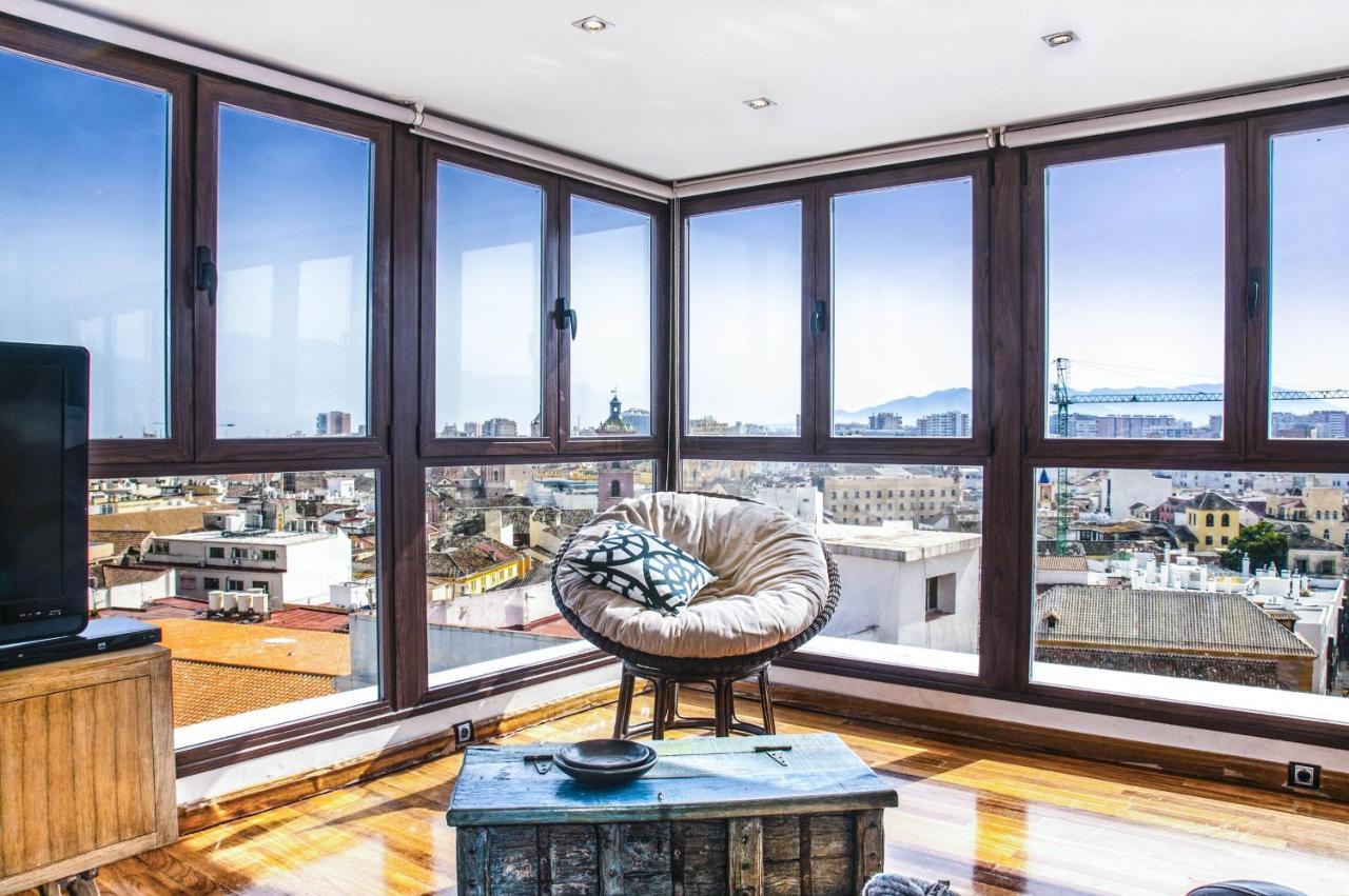 Apartment Malagaflat Design Loft City Views *
