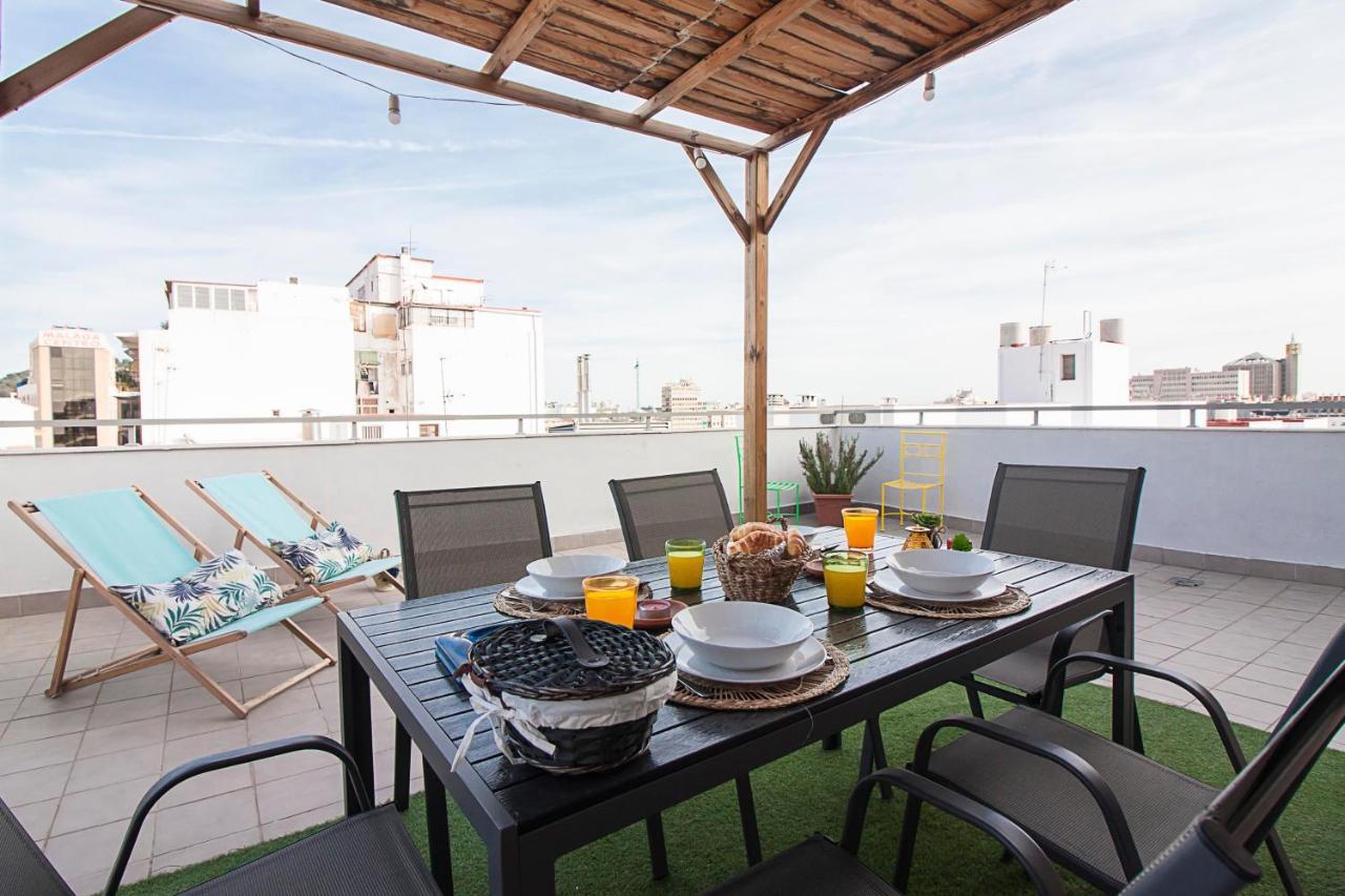 Apartamento Center Flat Terrace & Parking Málaga