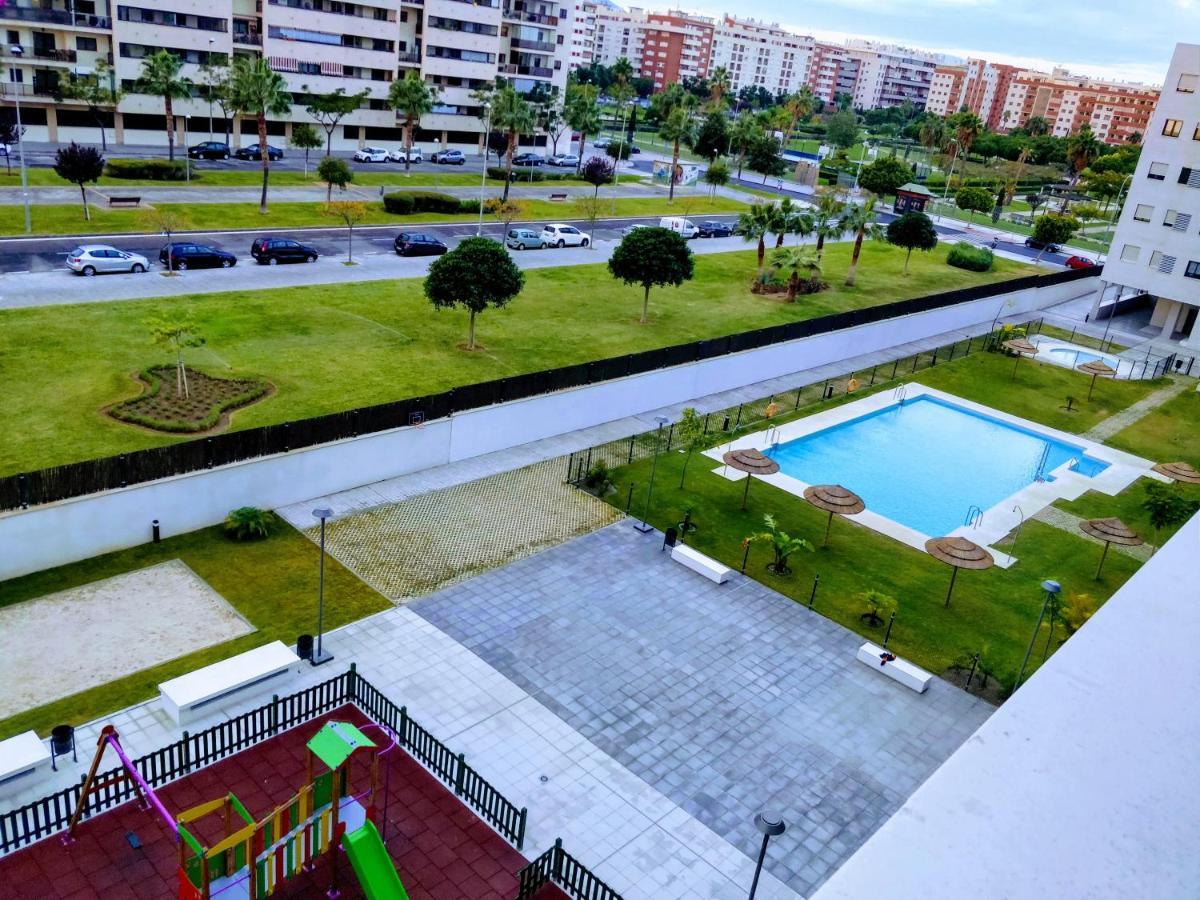ático Con Piscina Y Vistas Al Mar Parque Litoral Apartamento *
