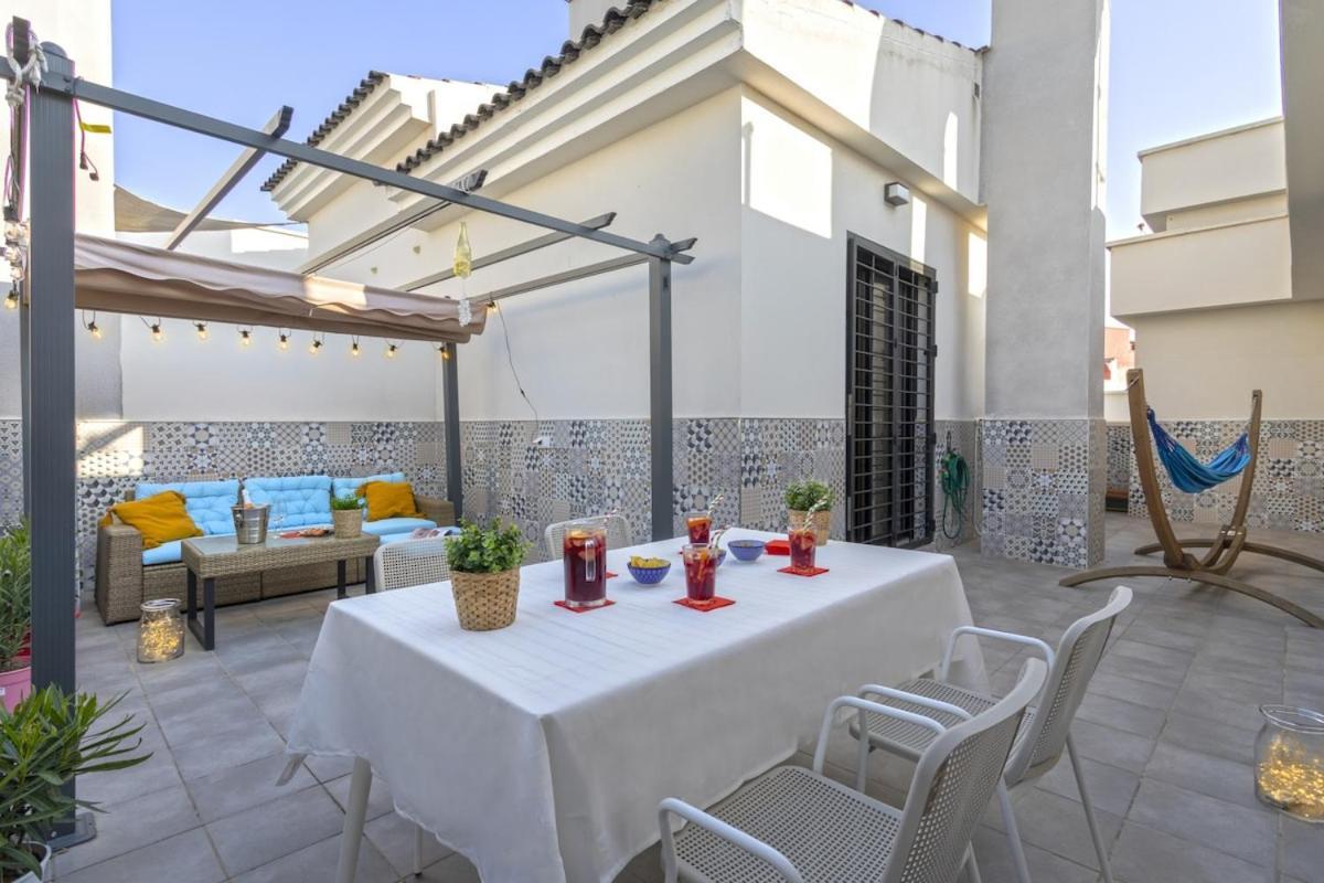 Apartment -malagasunapts- Privateterrace Freeparking Pool *