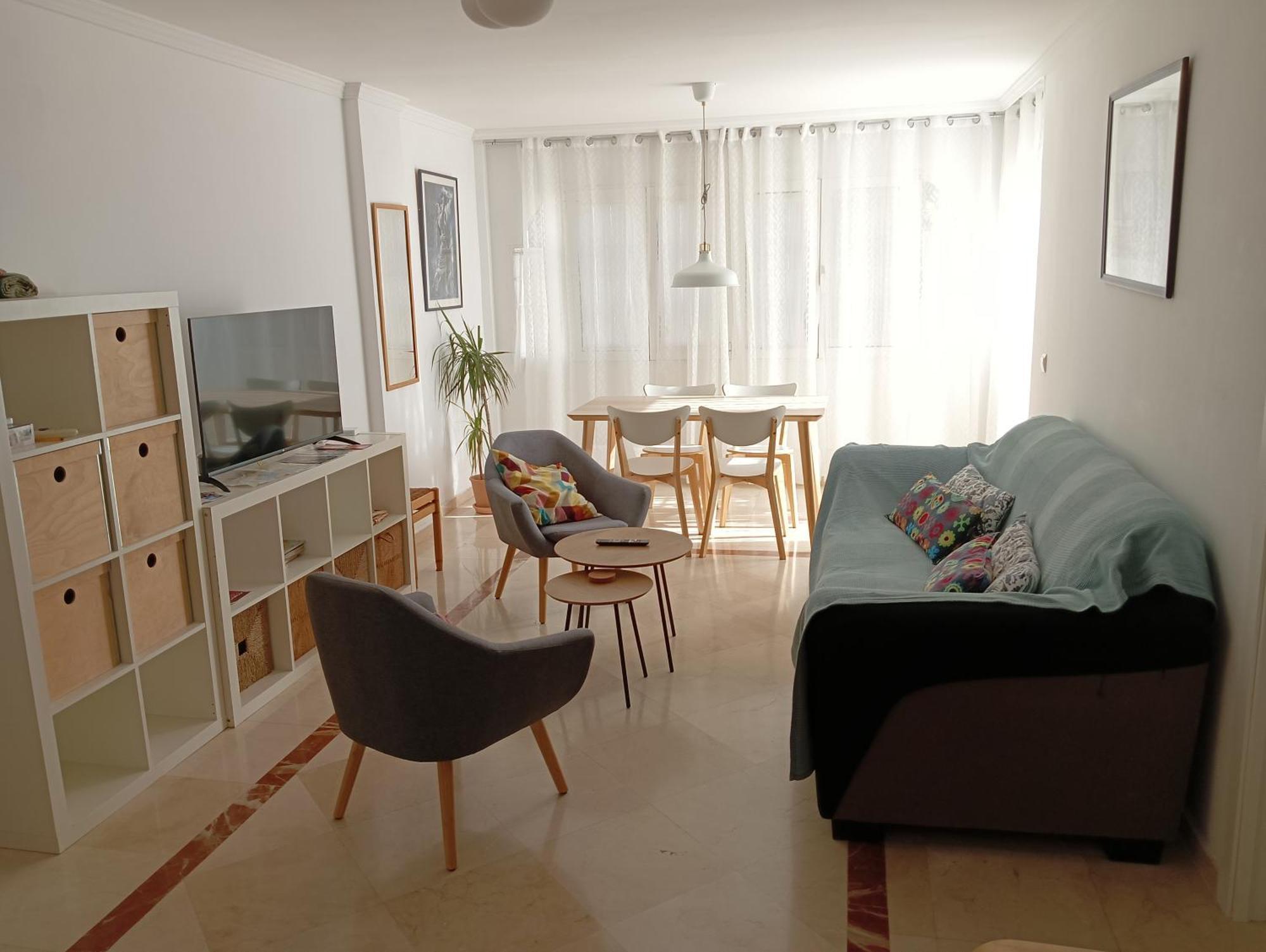 Piso Centrico 1.5km Playa Con Gran Terraza +vistas Apartment