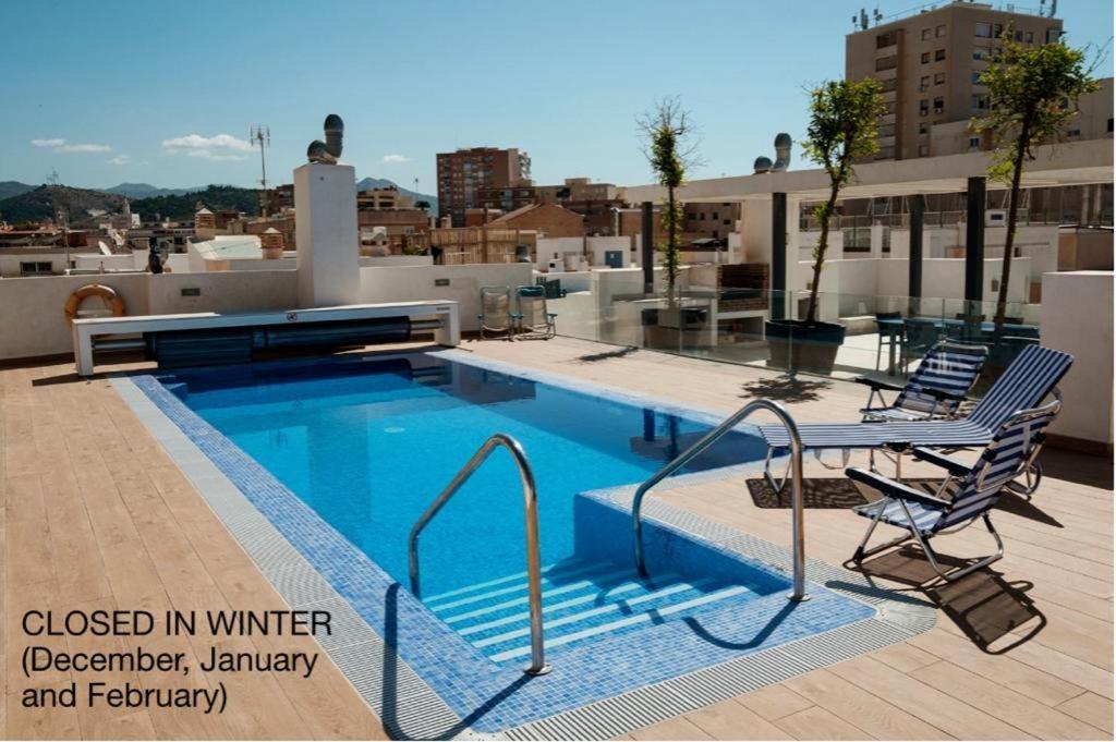 Deluxe Con Piscina, Terraza & Parking Apartment
