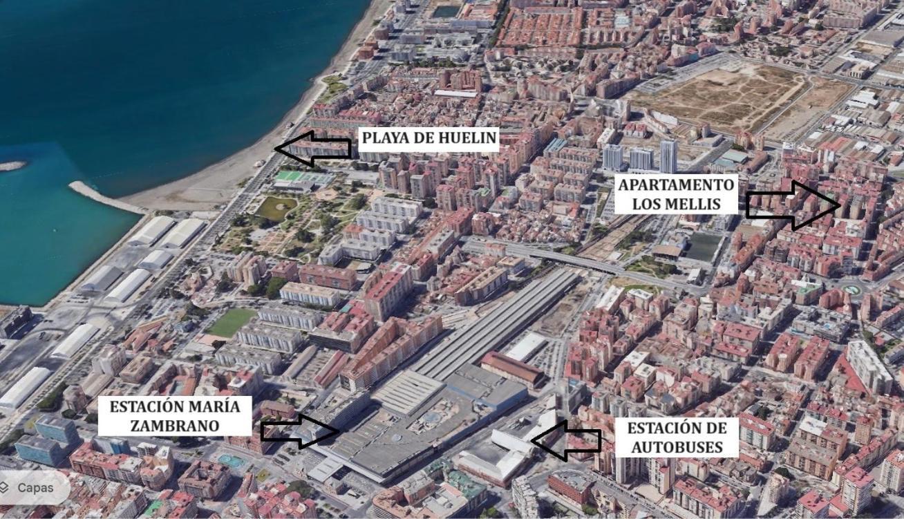Mellis - Maria Zambrano Train Station & Bus Apartment Malaga
