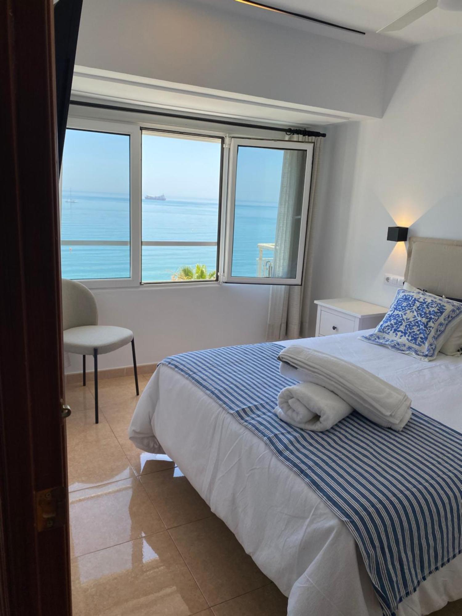 Con Terraza Vista Al Mar Malagueta Apartment Malaga
