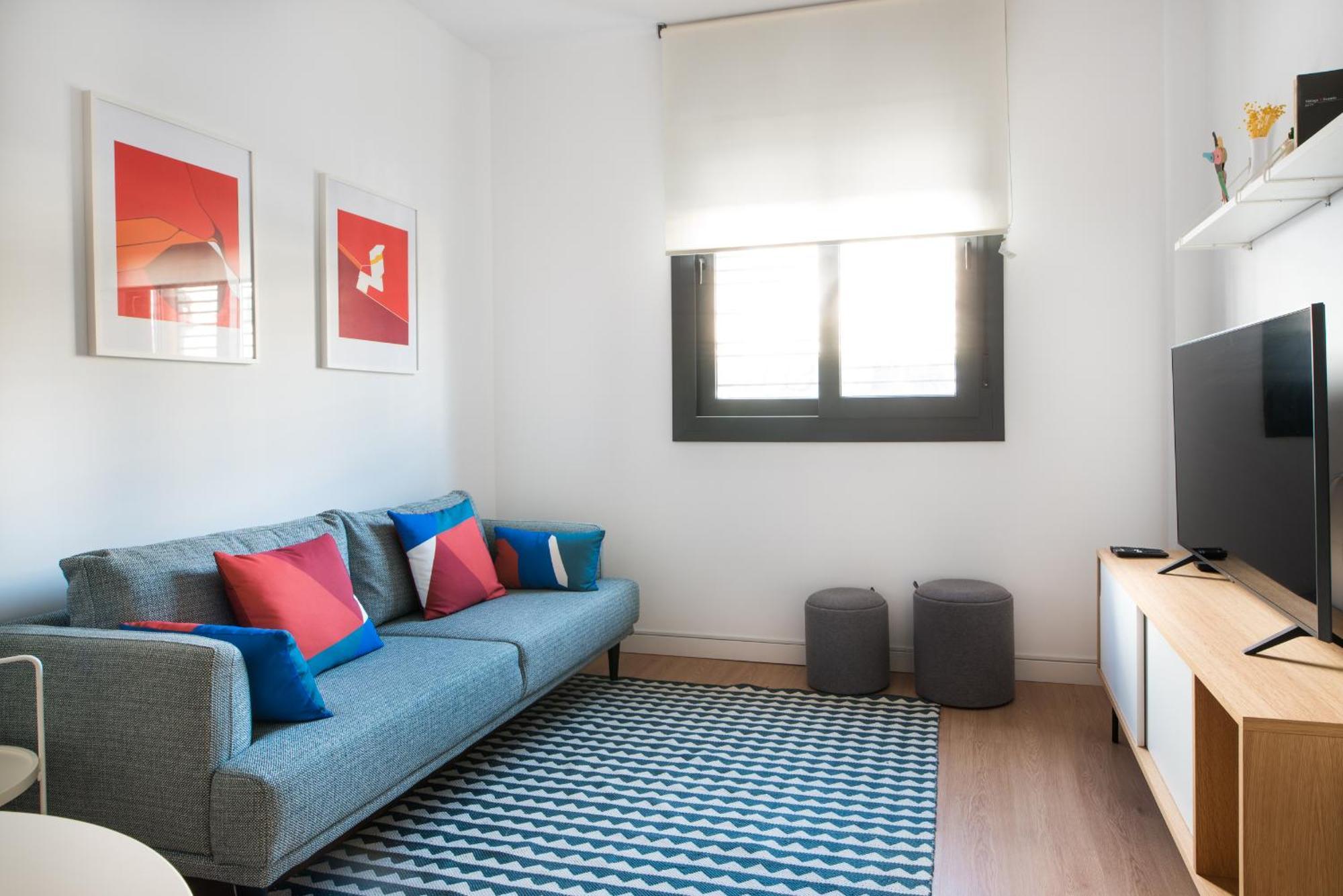 Apartment Cozy Modern Flat Terrace 2 Bedrooms 2 Bathrooms *