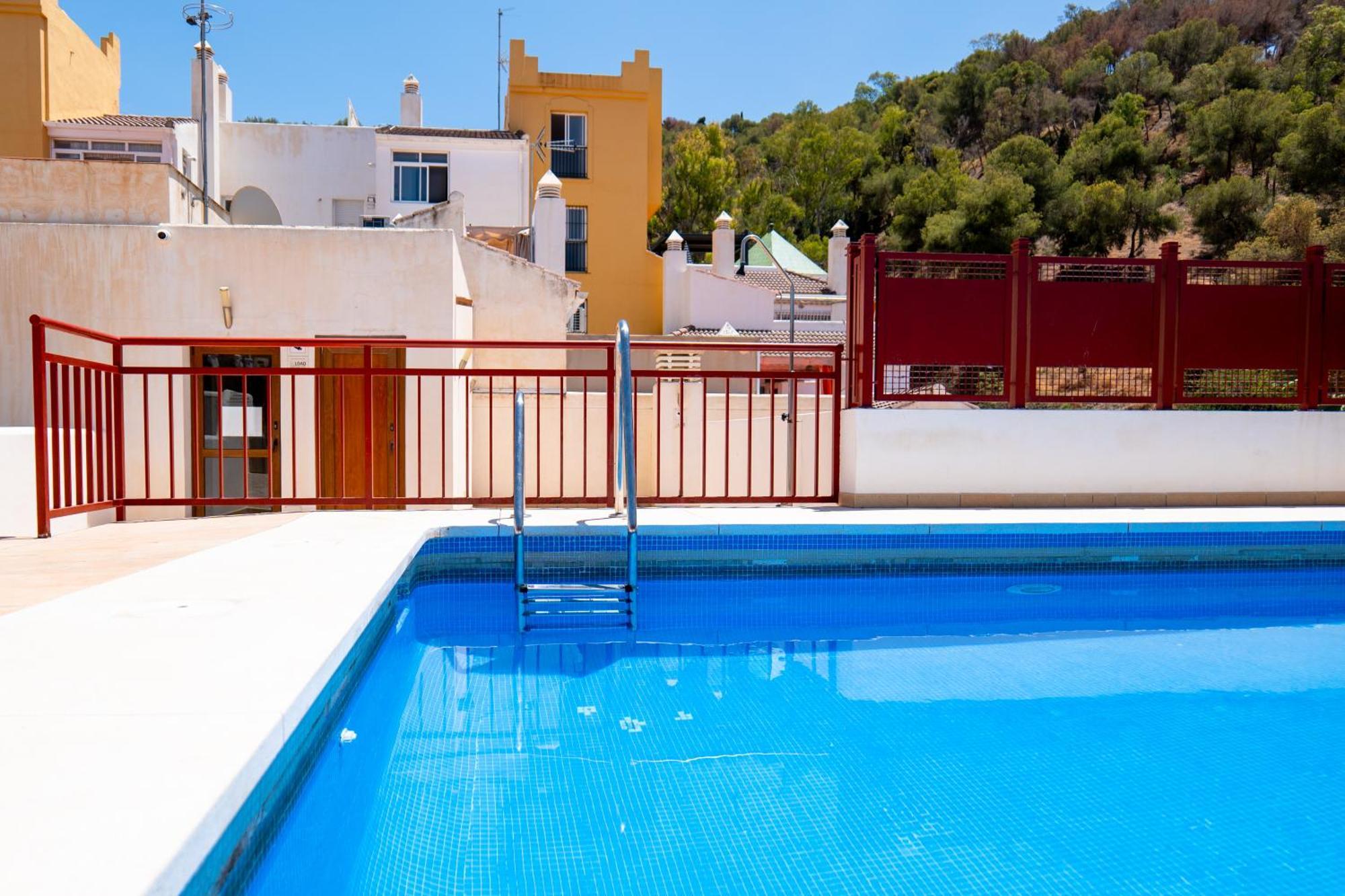 Estudio Centrico Agua Gibralfaro Con Piscina Appartement Málaga