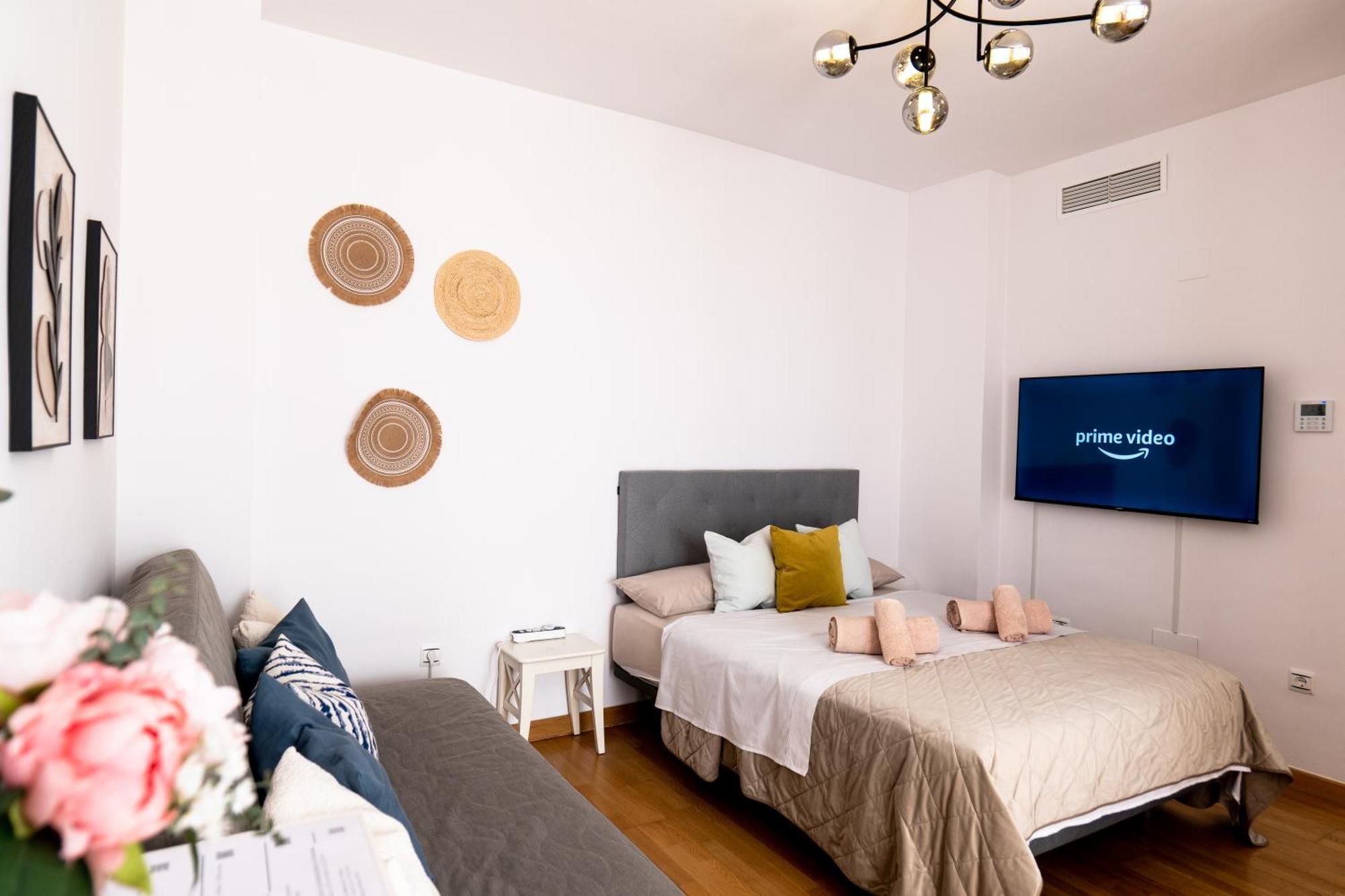 Estudio Centrico Agua Gibralfaro Con Piscina