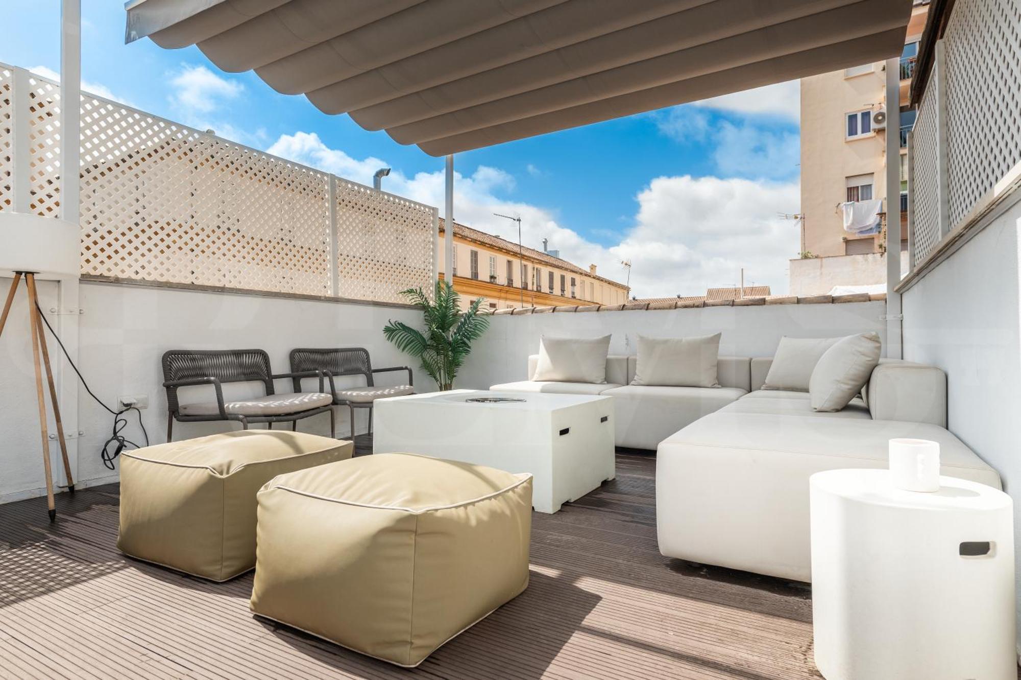 Sophisticated & Private Terrace - Center By Rems * Malaga