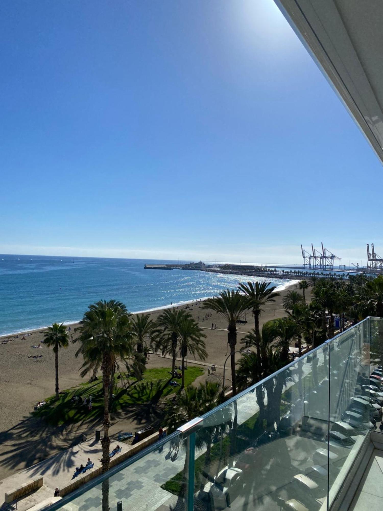 Playa Malagueta Vistas Frontal Al Mar Con Dos Appartement *