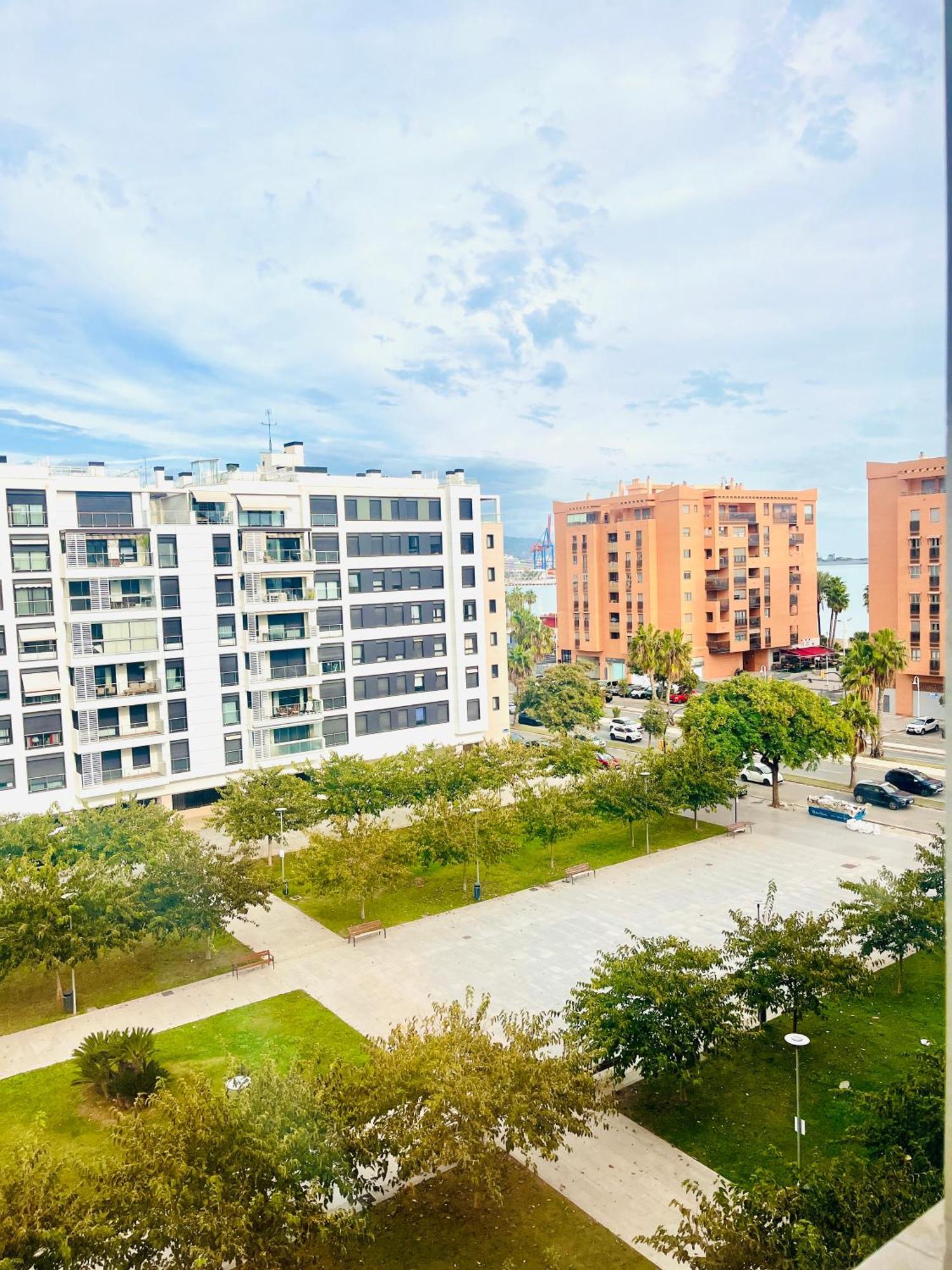 Ideal Con Vistas Y Parking Apartamento Málaga