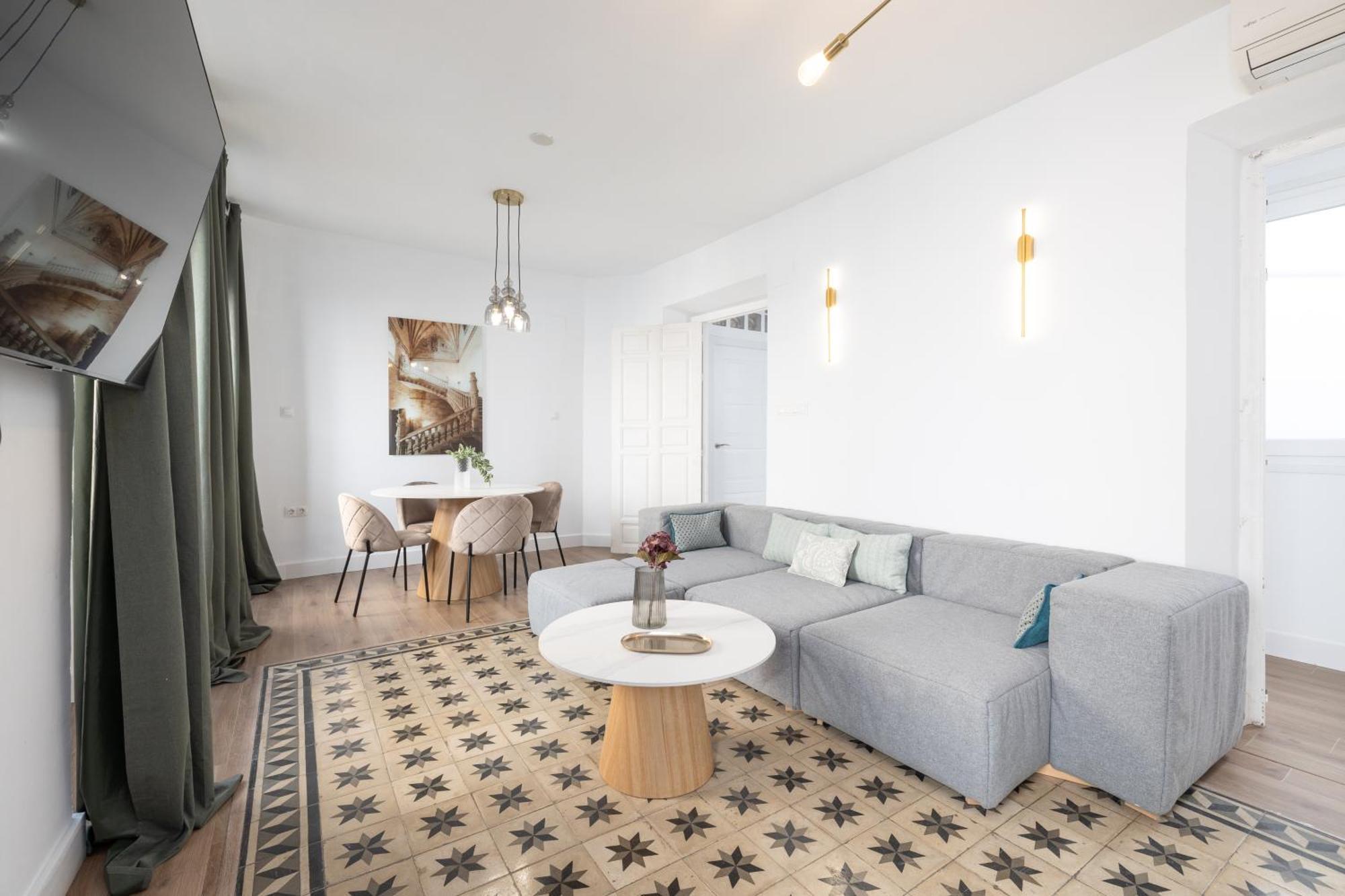 Spacious Bright Palace -1bedroom-terrace-center Apartment Malaga