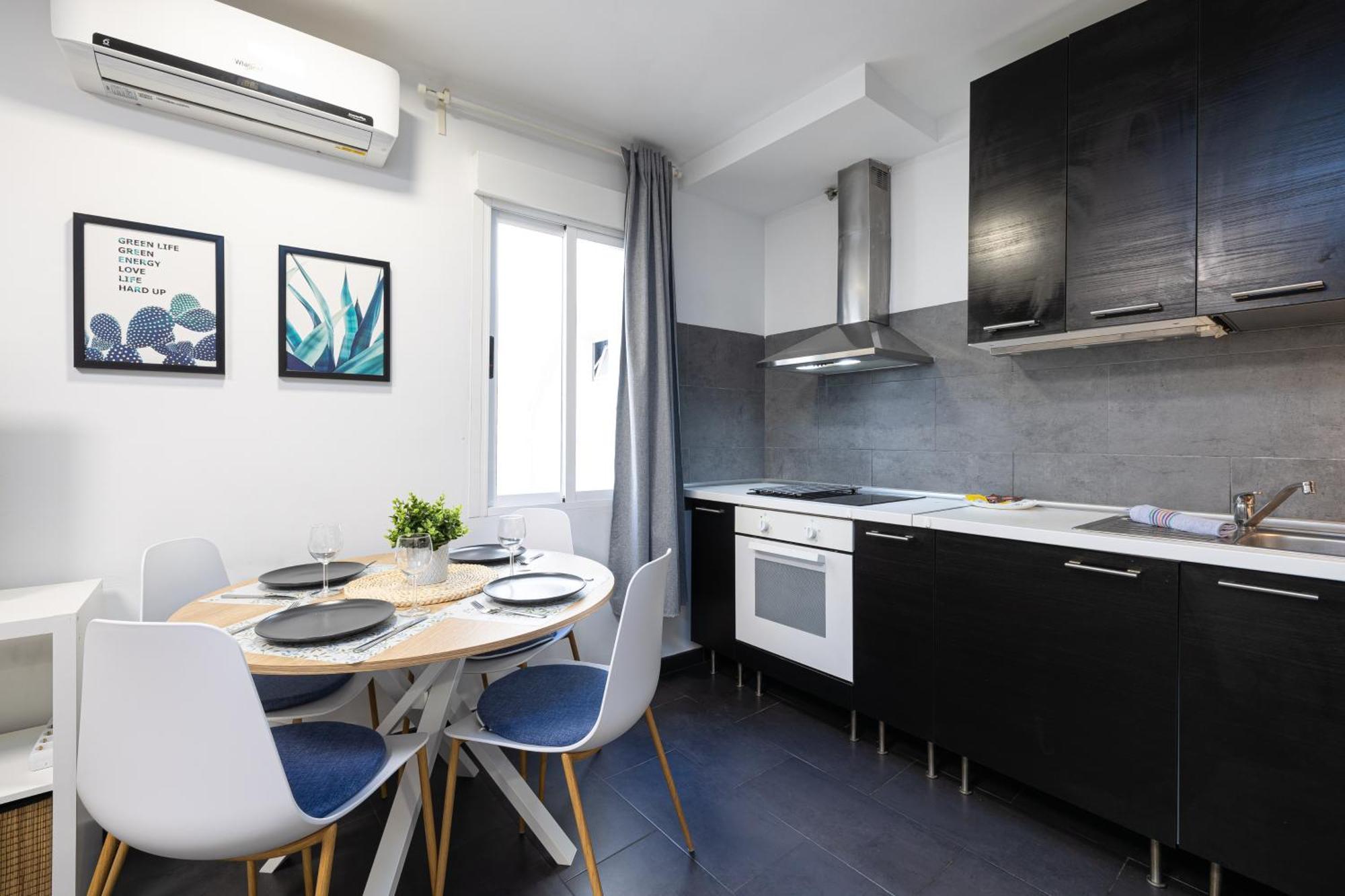 Apartment H2m Pasaje Dos Santos Smarttv, Oven, Parking Or