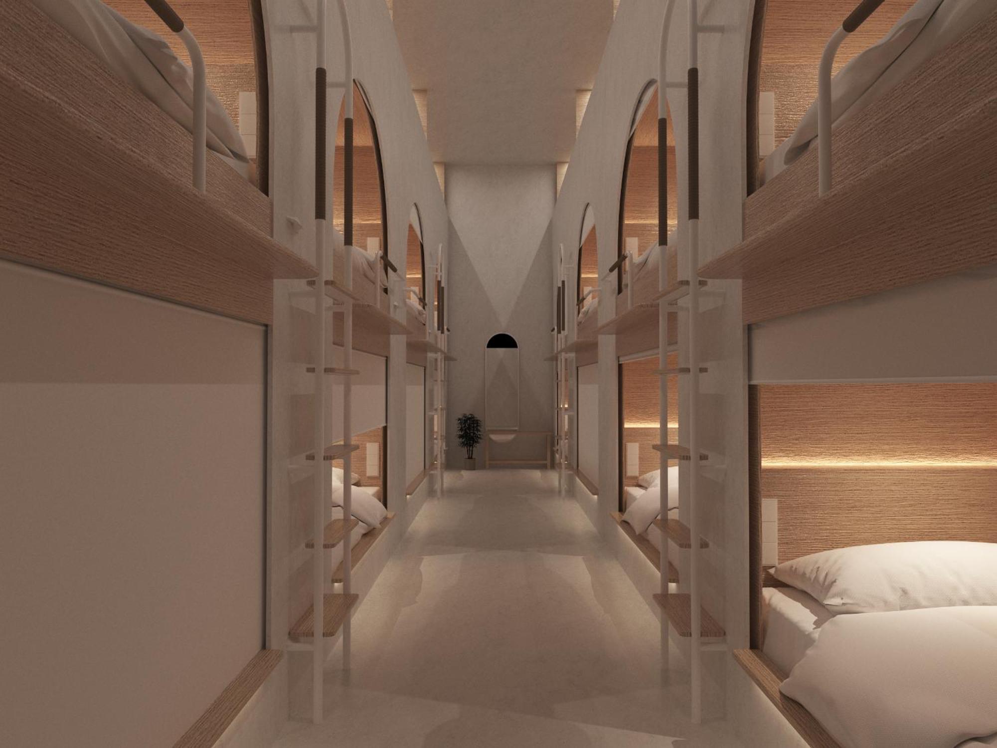 Literal Kapselhotel *