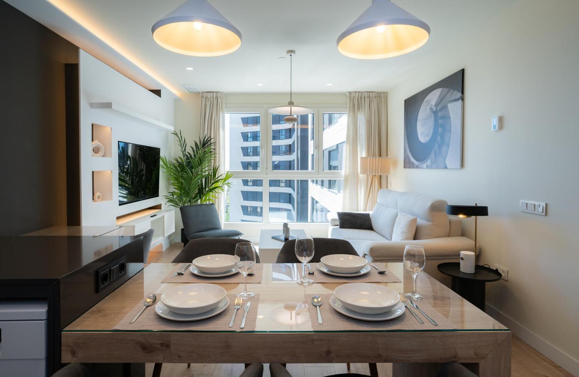 Apartment Sky View Design And Relax View With Free Parking