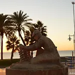 Apartamento Huelin, A 5 Minutos A Pie De La Playa