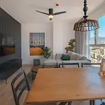 Urban Jungle In Malaga Center, 18Th Floor, Rooftop Pool, Free Parking