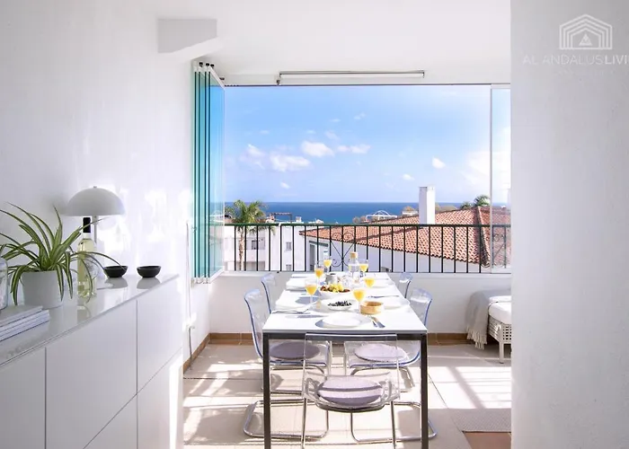 Scandinavian Style Apartment With Amazing Sea Views And South West Facing Sunny Terrace In Miraflores Walking Distance To The Beach!