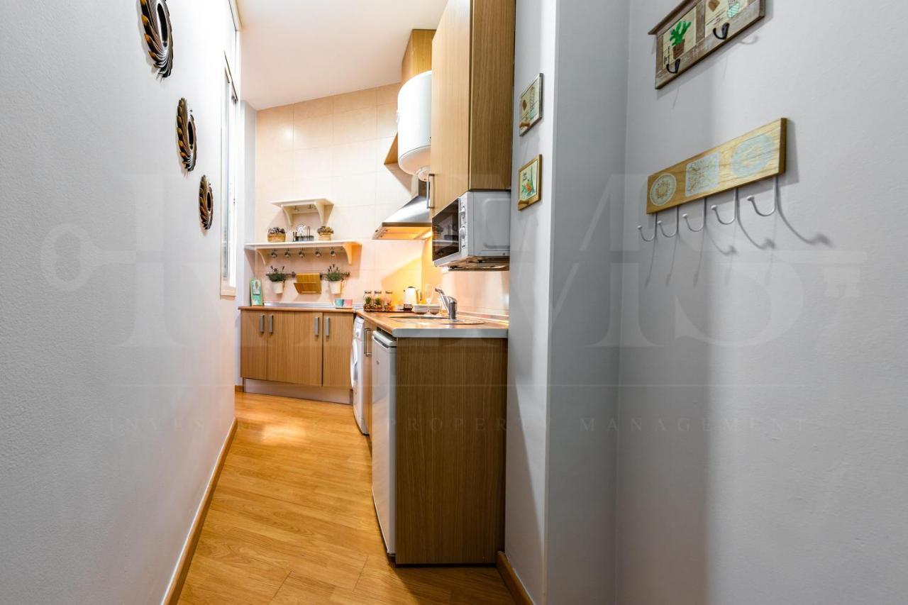 Central Studio With Patio And Balcony Apartment *