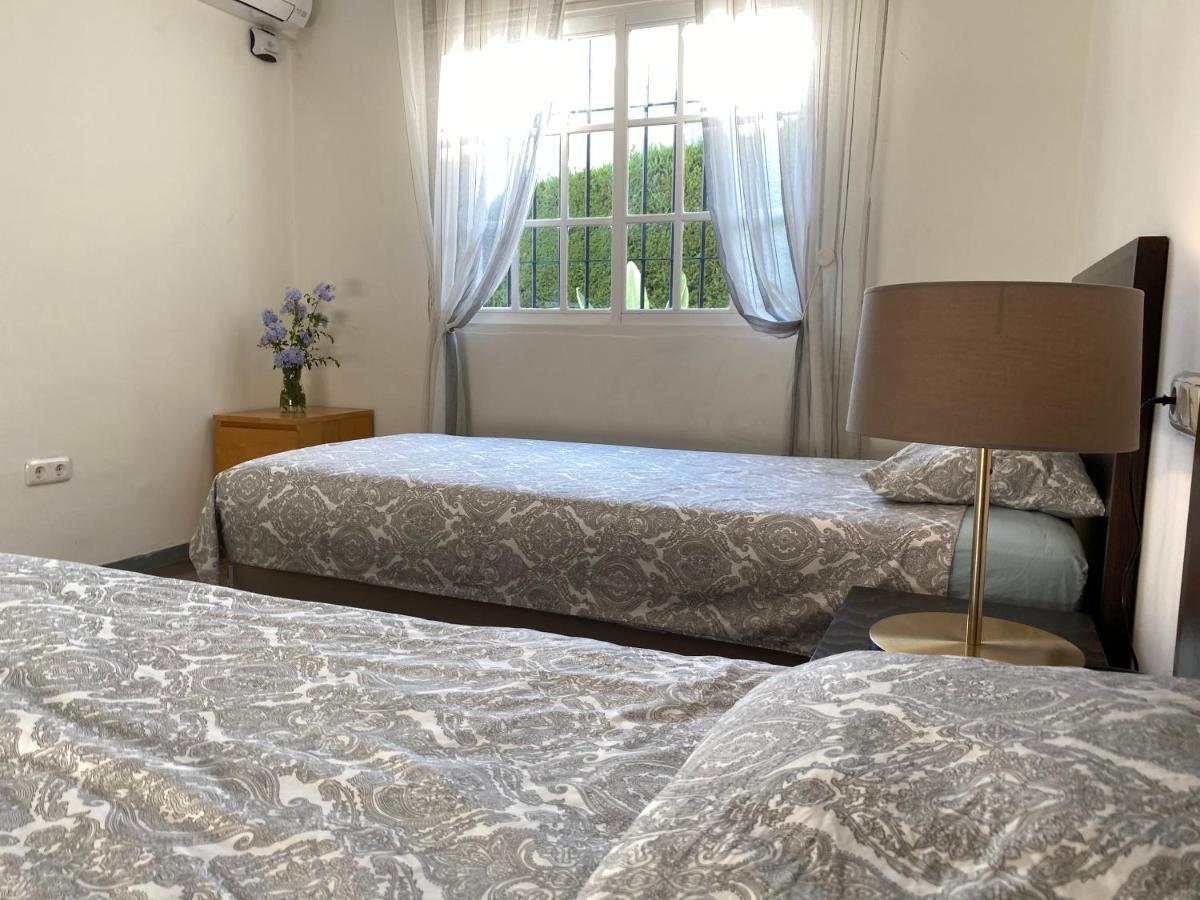 With A Big Garden And Heated Pool Malaga