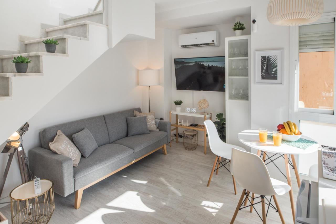 Elegant Duplex P/3 In With Terrace And Wifi Appartement Málaga