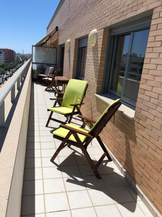 Atico Mirador Paseo Antonio Banderas Primera Linea De Playa Y Piscina Appartement