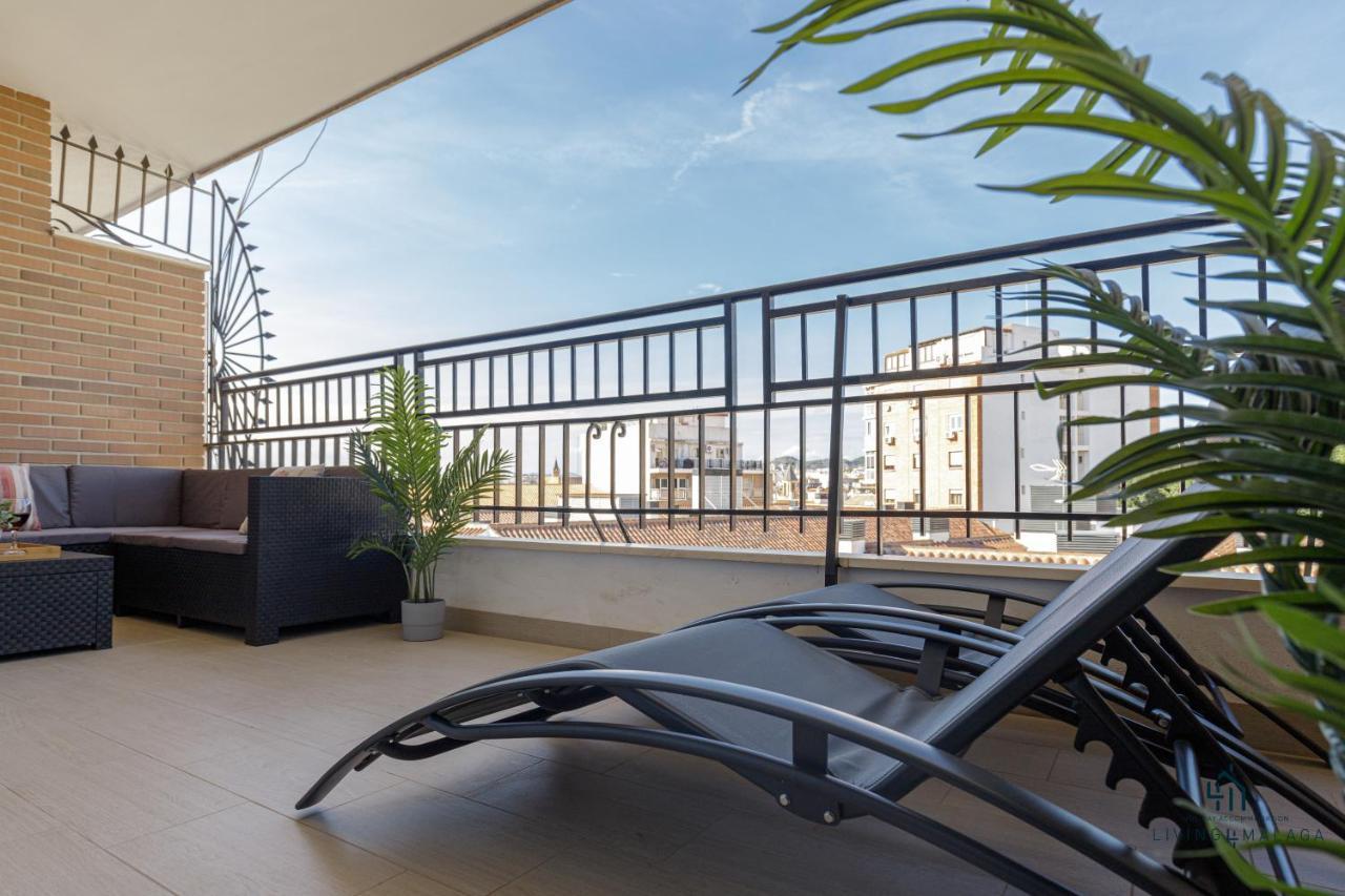 Living4malaga Theatre Square Terrace Apartment Malaga