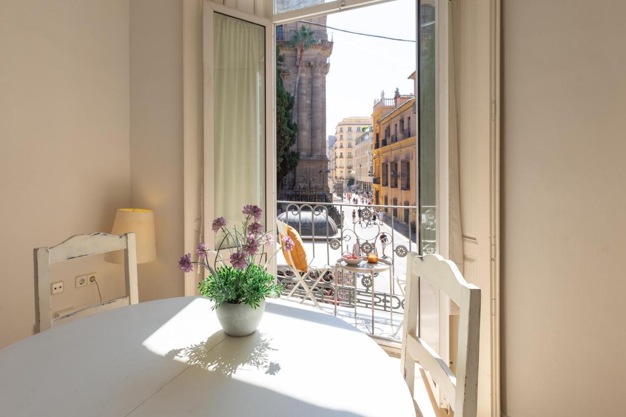 Luminoso De Dos Con Vistas A Catedral Malaga