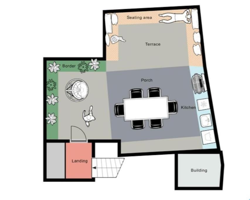 Andalusian House - At 85 Meters - Terrace *
