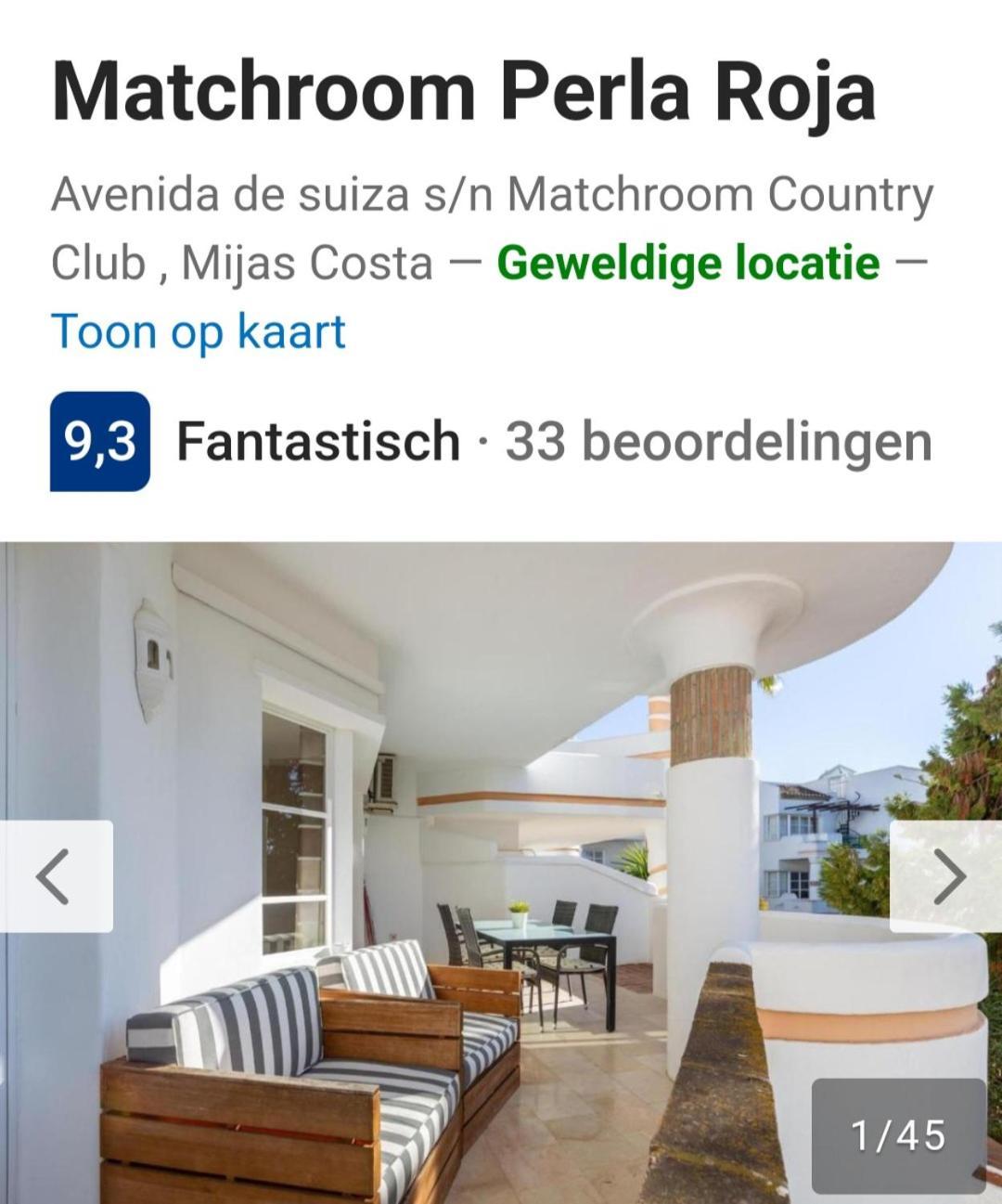 Matchroom Country Club Perla Roja 1 Apartment Malaga