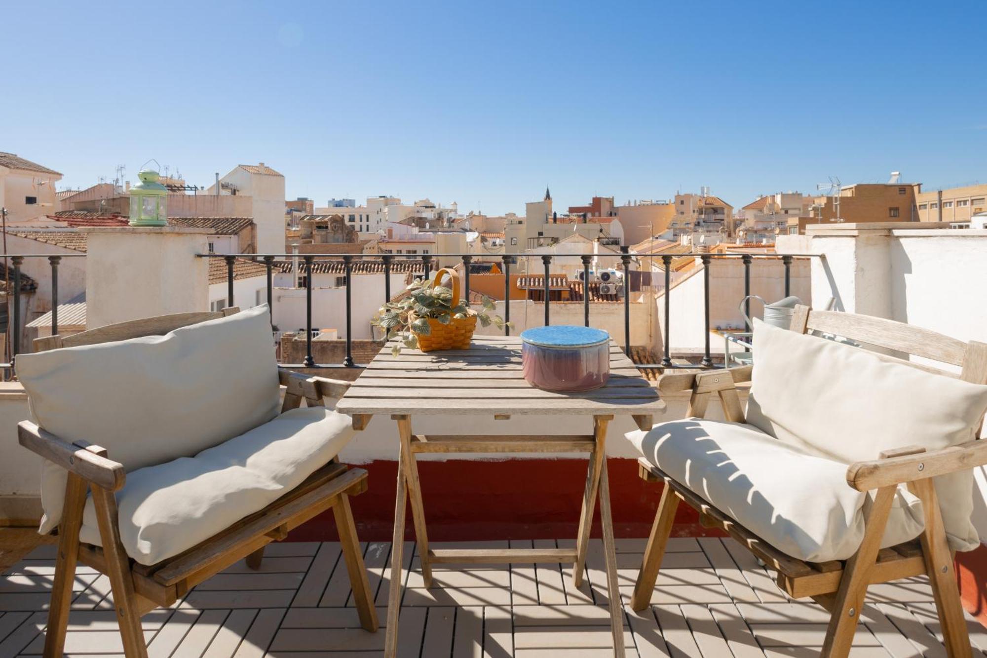 C44 Cute Penthouse Center * Malaga
