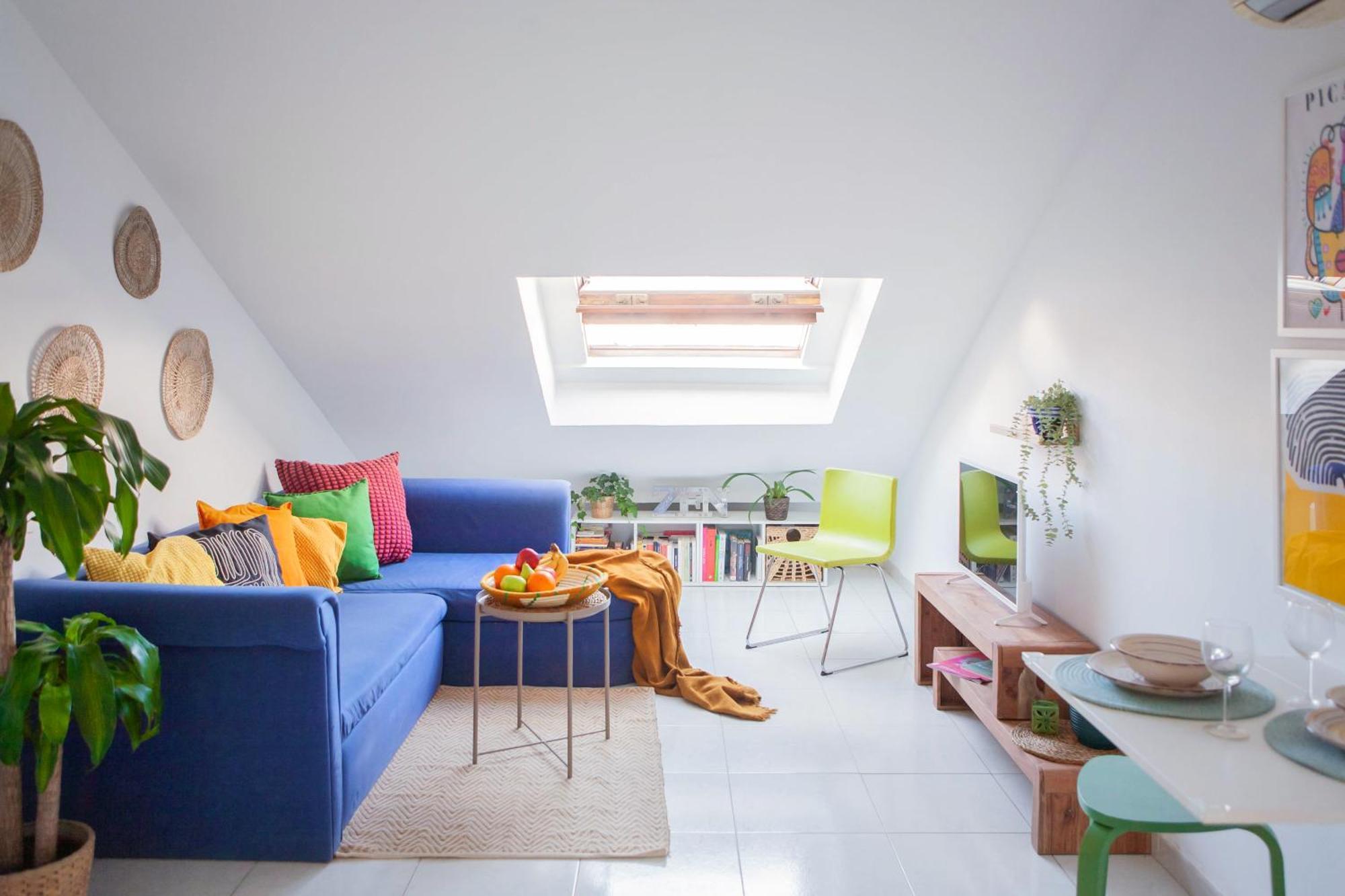 Picasso's Dream Cozy & Chic Attic Plaza Merced Málaga