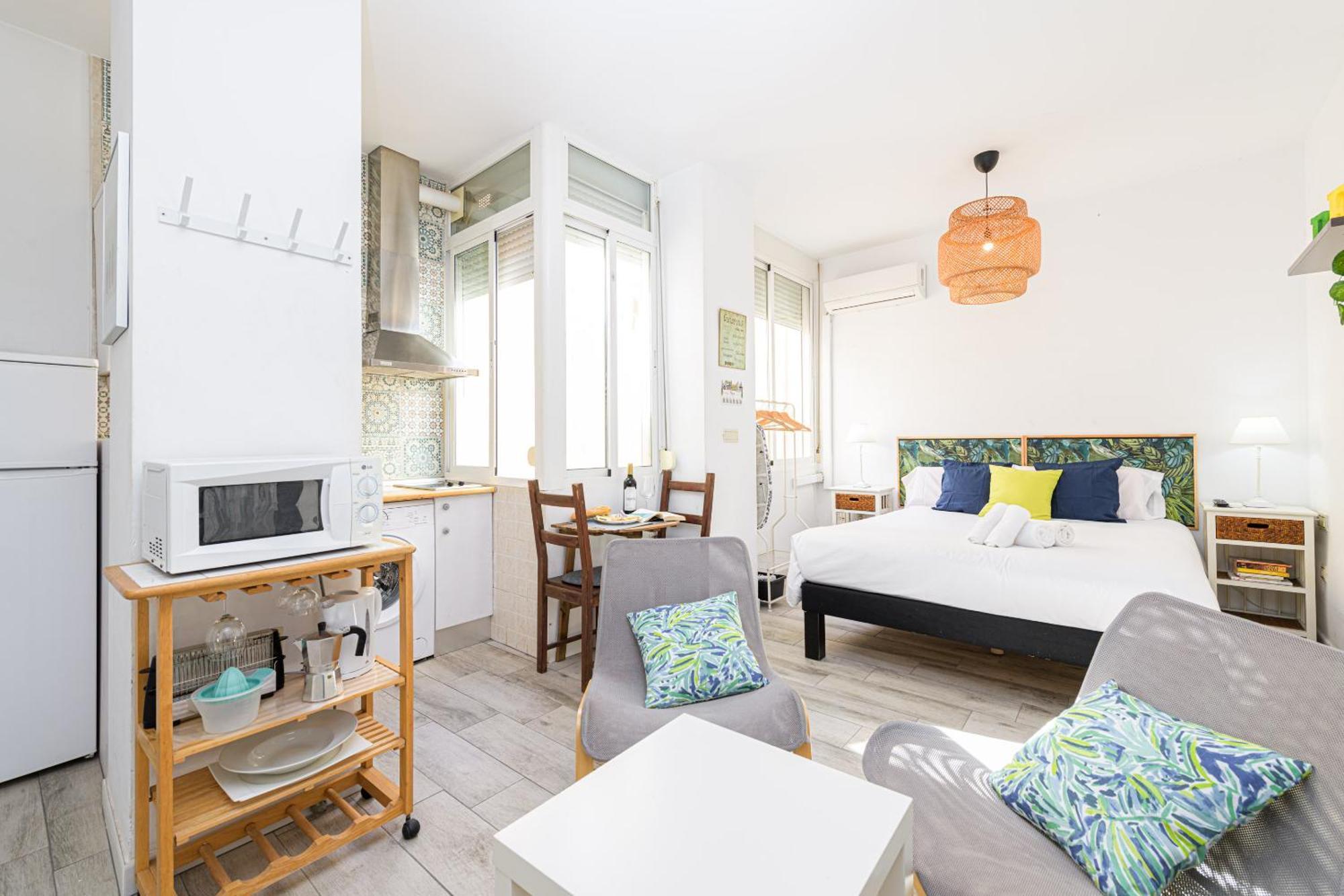Wintowinrentals Estudio Interior Centro Malaga