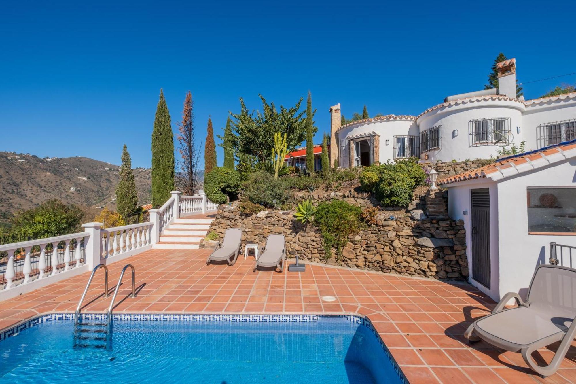 Villa Casa La Siesta With Magical View Own Pool Malaga