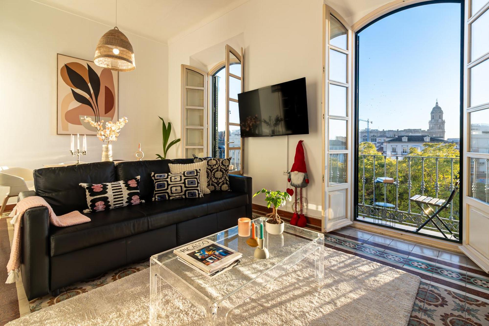 Center Flat Balcony At Picasso's * Malaga