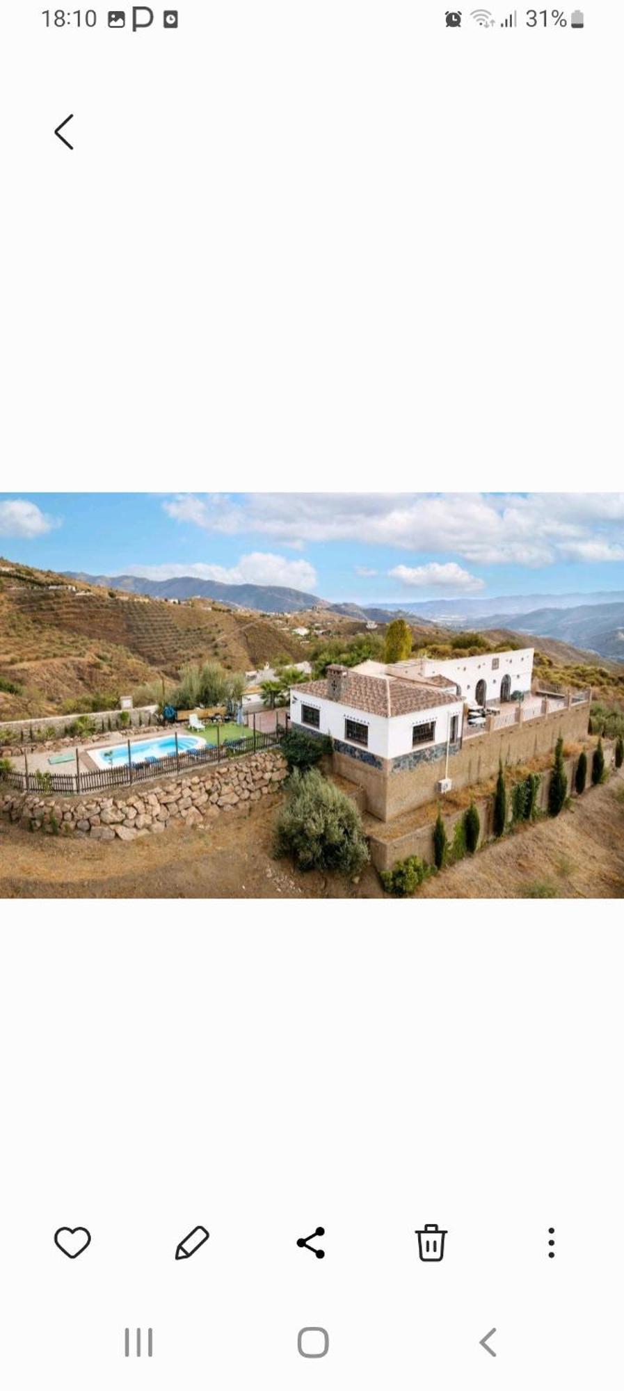 Casa La Vina De La Tireta Malaga