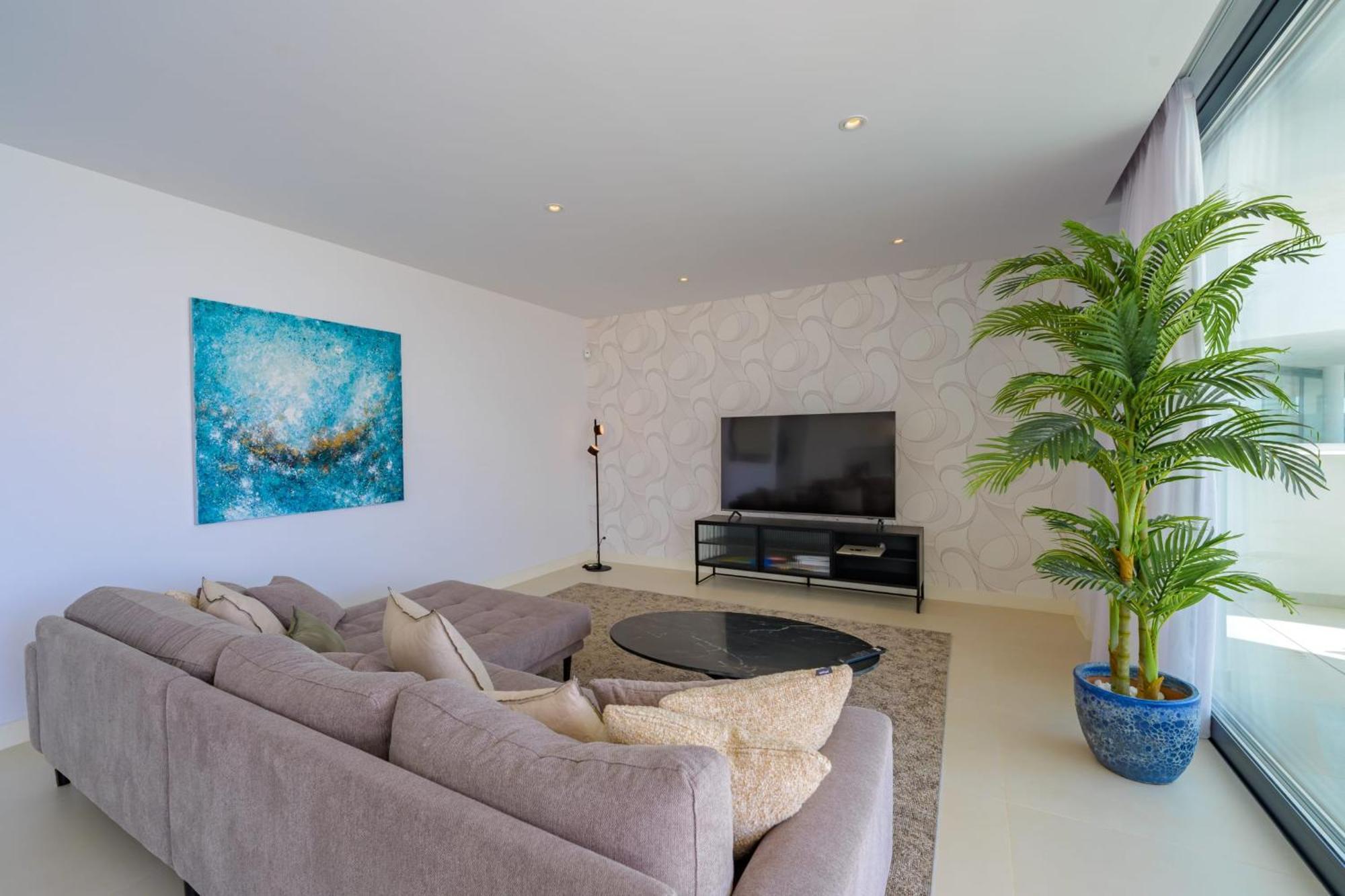 Amazing 3 Bedroom With Seaviews In Higueron Apartment