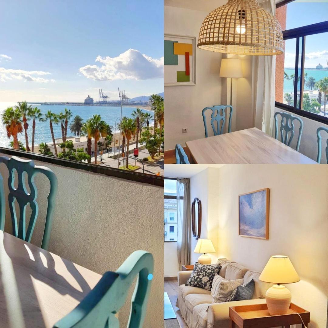 Panoramic Views To The Sea In * Malaga