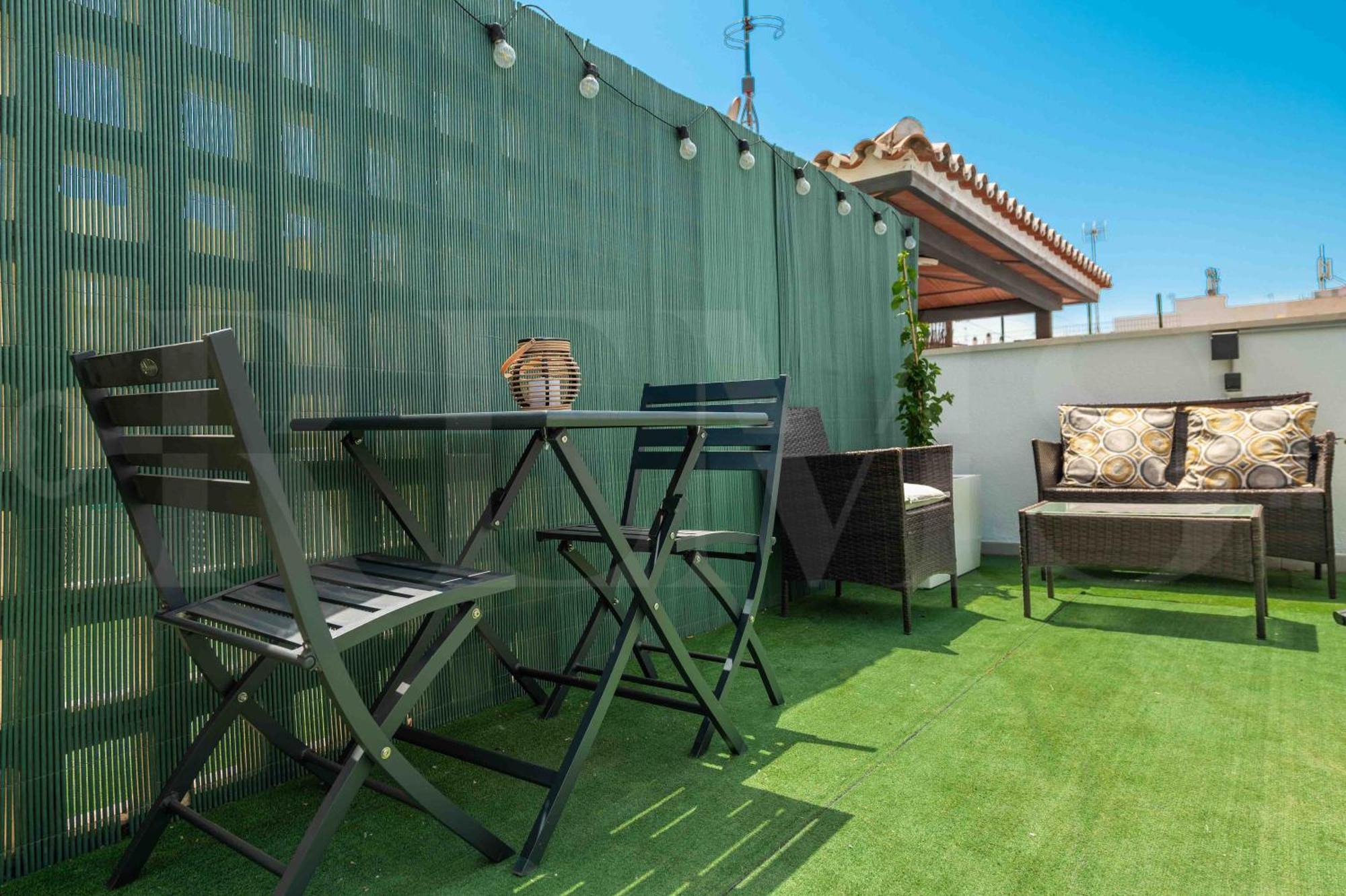 Apartment Modern With Private Rooftop Terrace By Rems Malaga