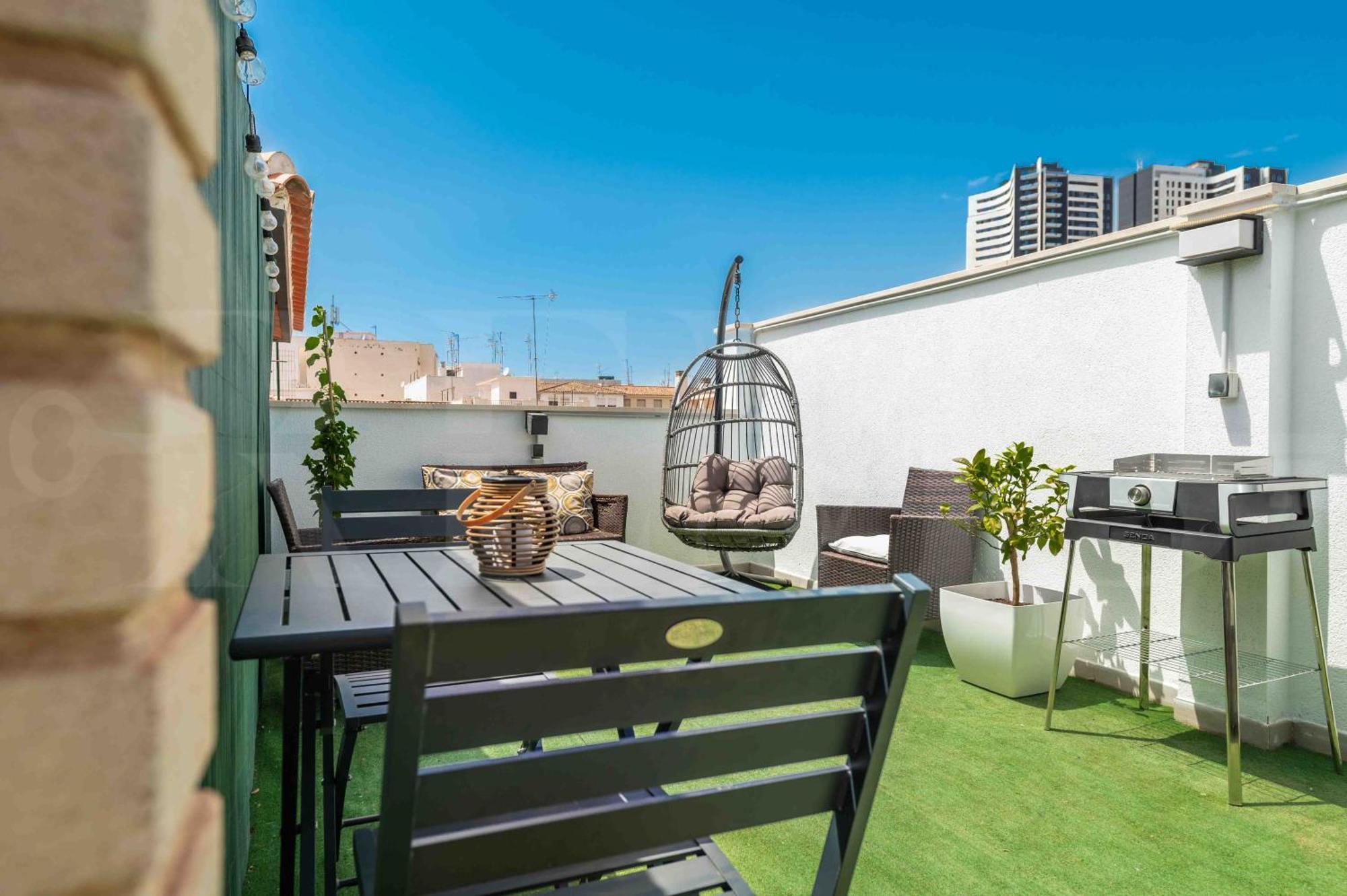 Modern With Private Rooftop Terrace By Rems Apartment Malaga