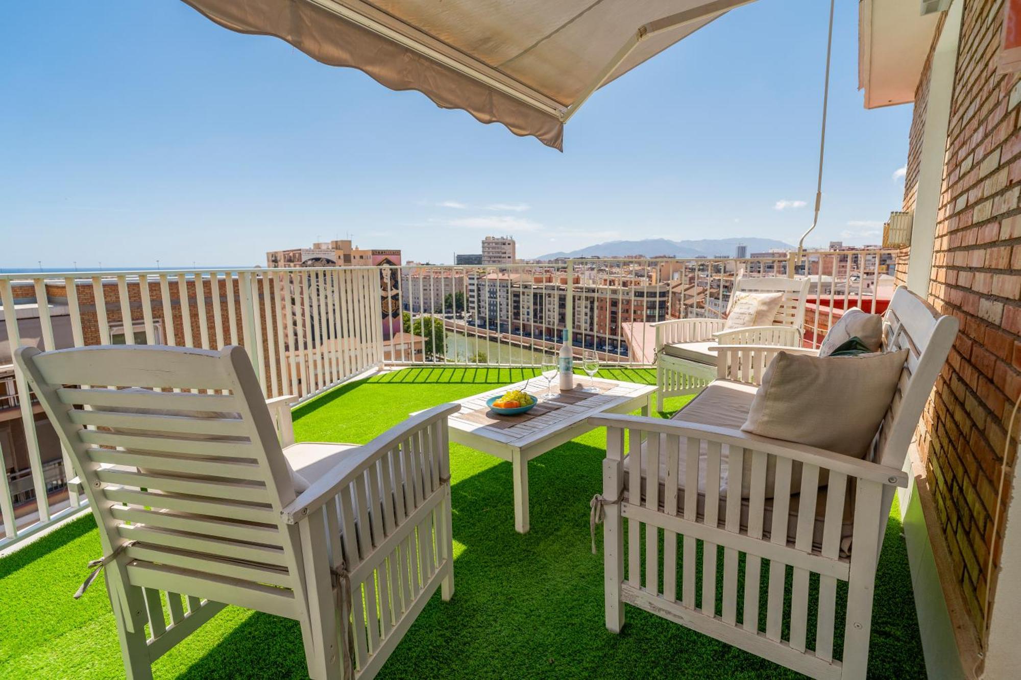 Apartment Sea Views Penthouse Center Malaga