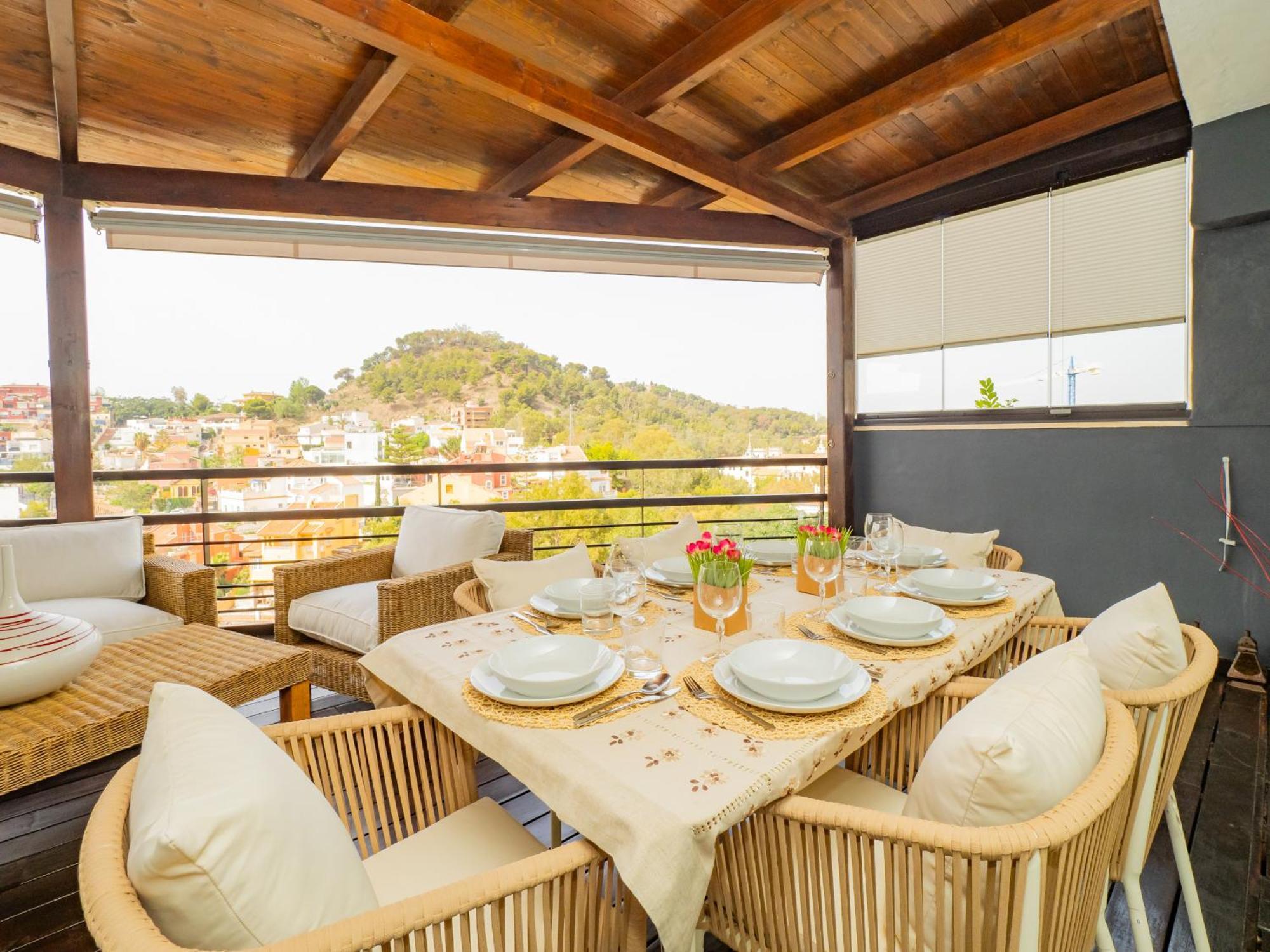 Ferienhaus Cubo's Gibralfaro Townhouse *