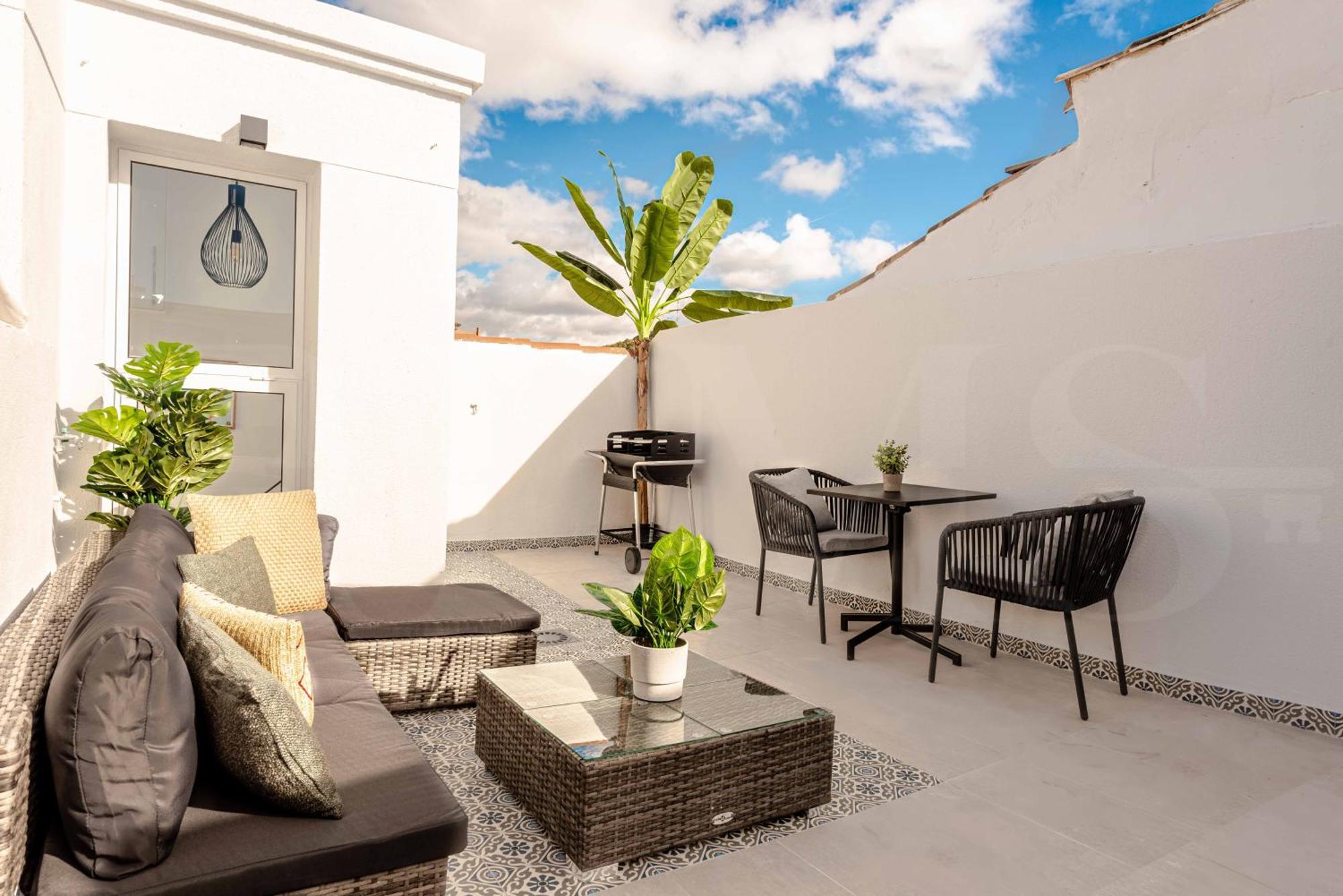 Rooftop & Private Jacuzzi In The Center By Rems * Malaga