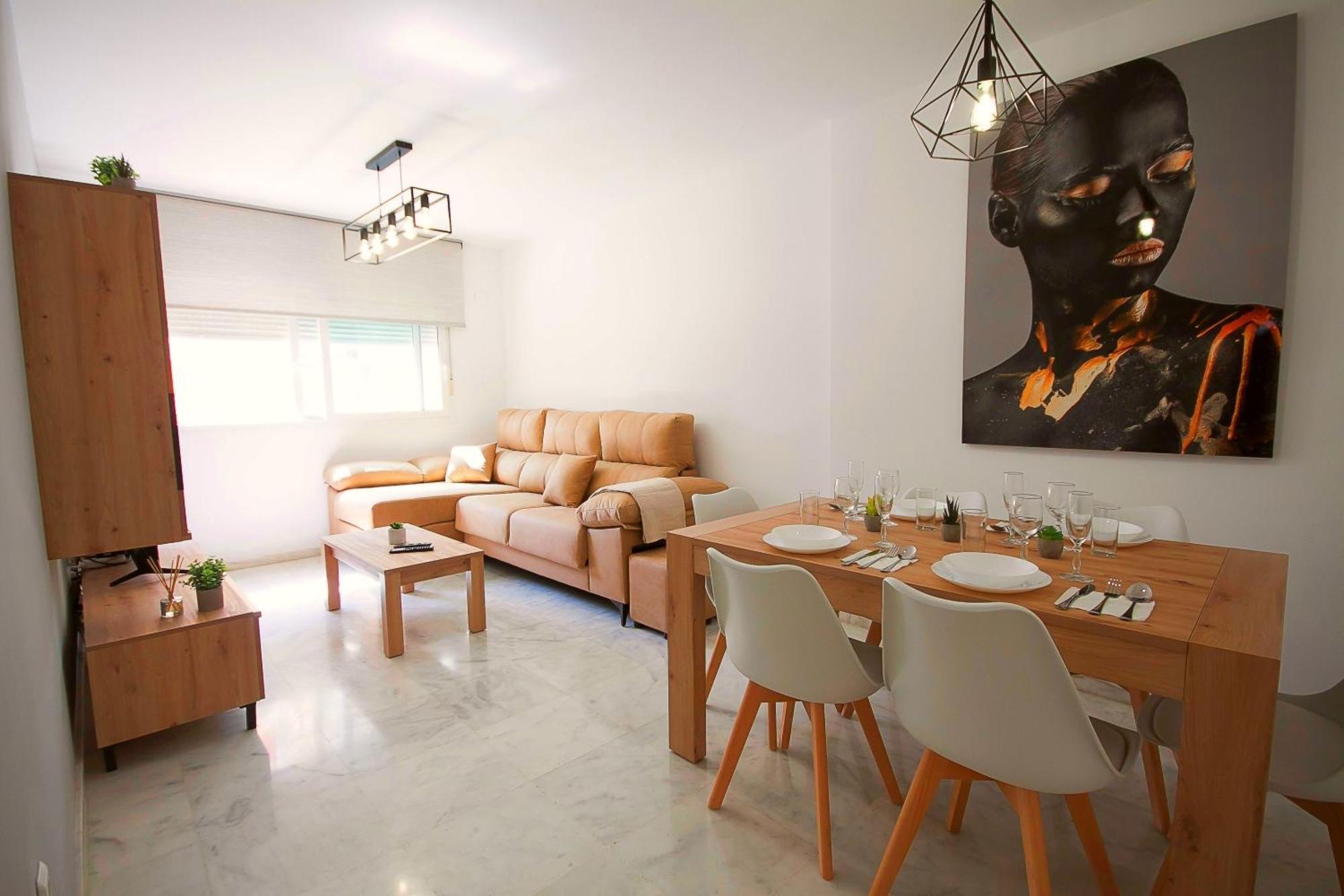 Appartement Ave Huelin 3rooms Con Parking Y Ac *