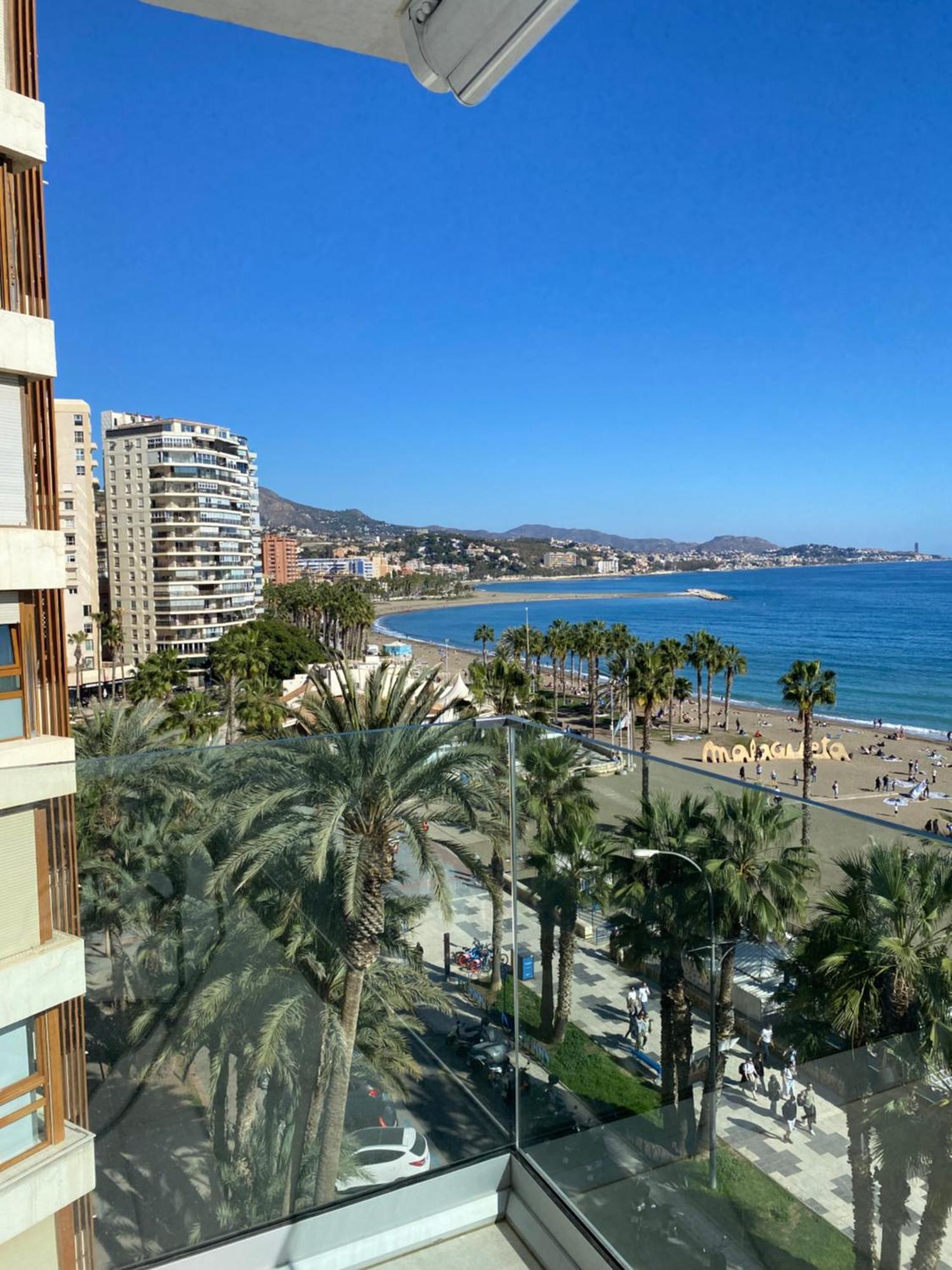 Appartement Con Terraza Vista Al Mar Malagueta